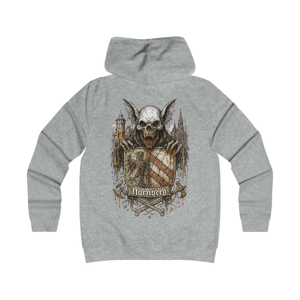 Nürnberg: Front-/Backprint, Womens' Hoodie **Grimwater-Edition**