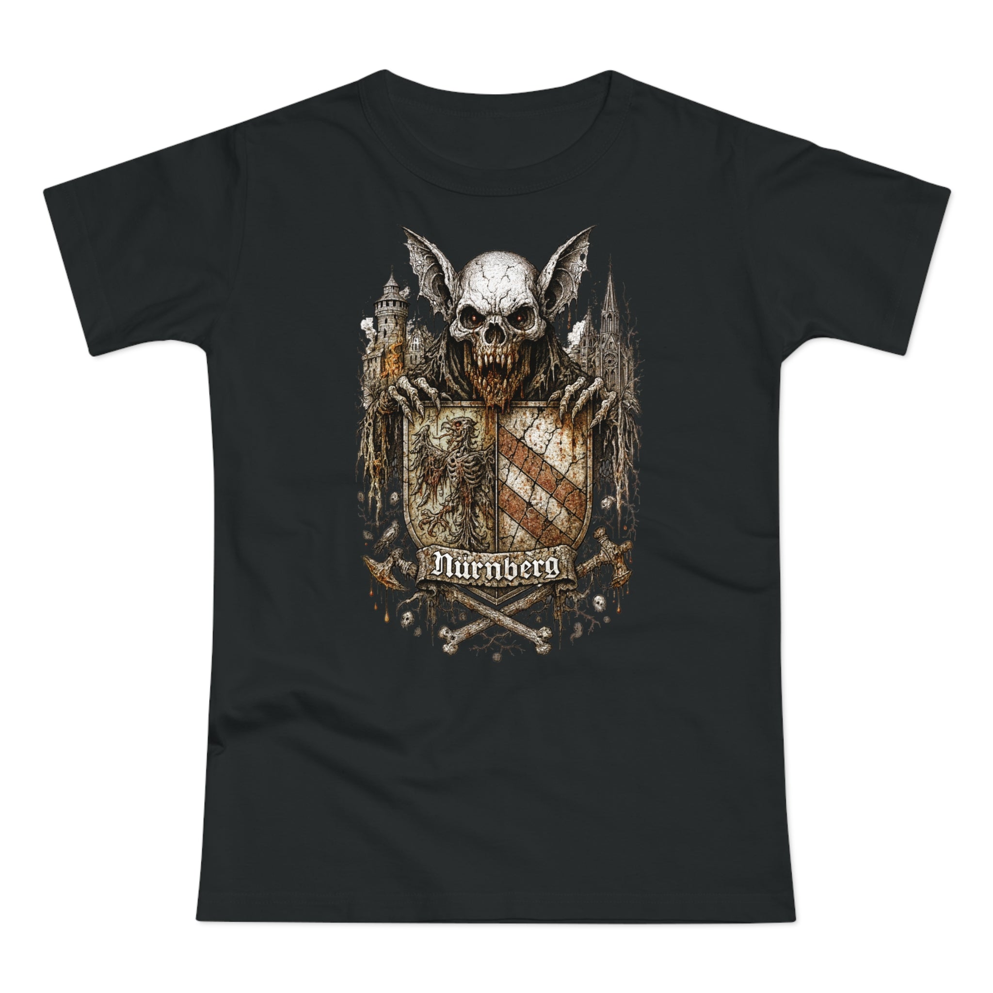 Nürnberg: Frontprint, Womens' T-Shirt **Grimwater-Edition**