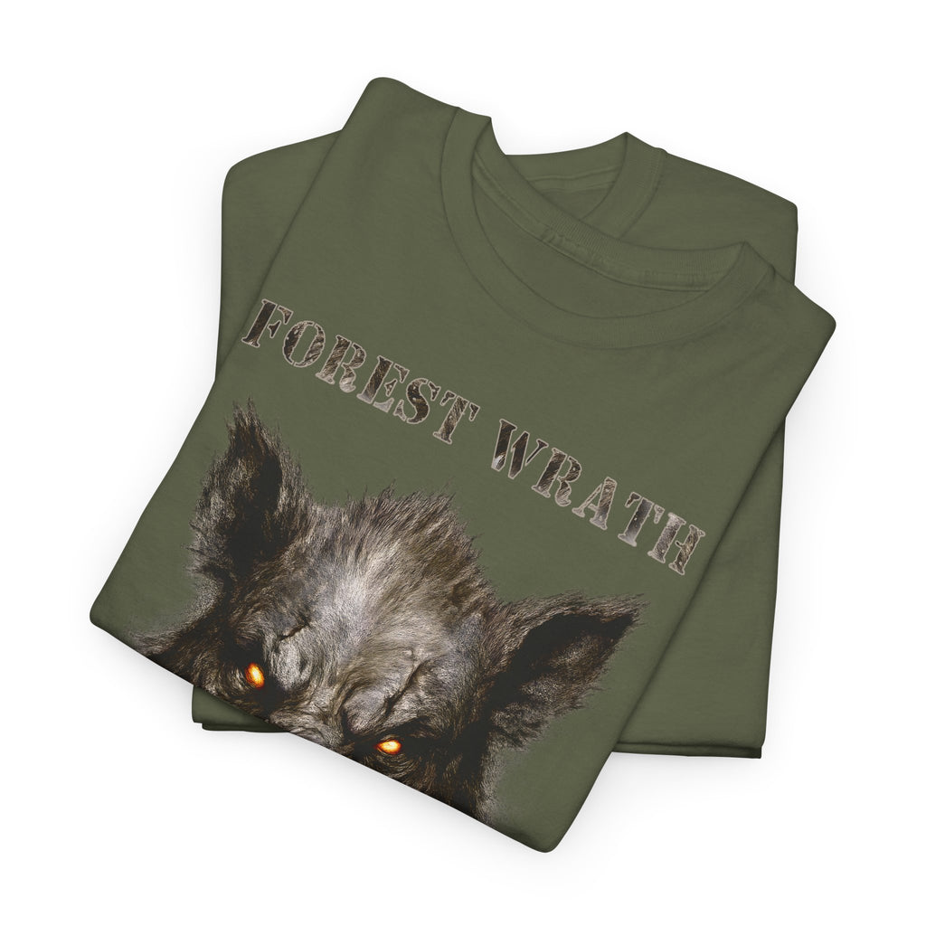 Keiler - Forest Wrath: Frontprint, Unisex T-Shirt - Animal-Collection