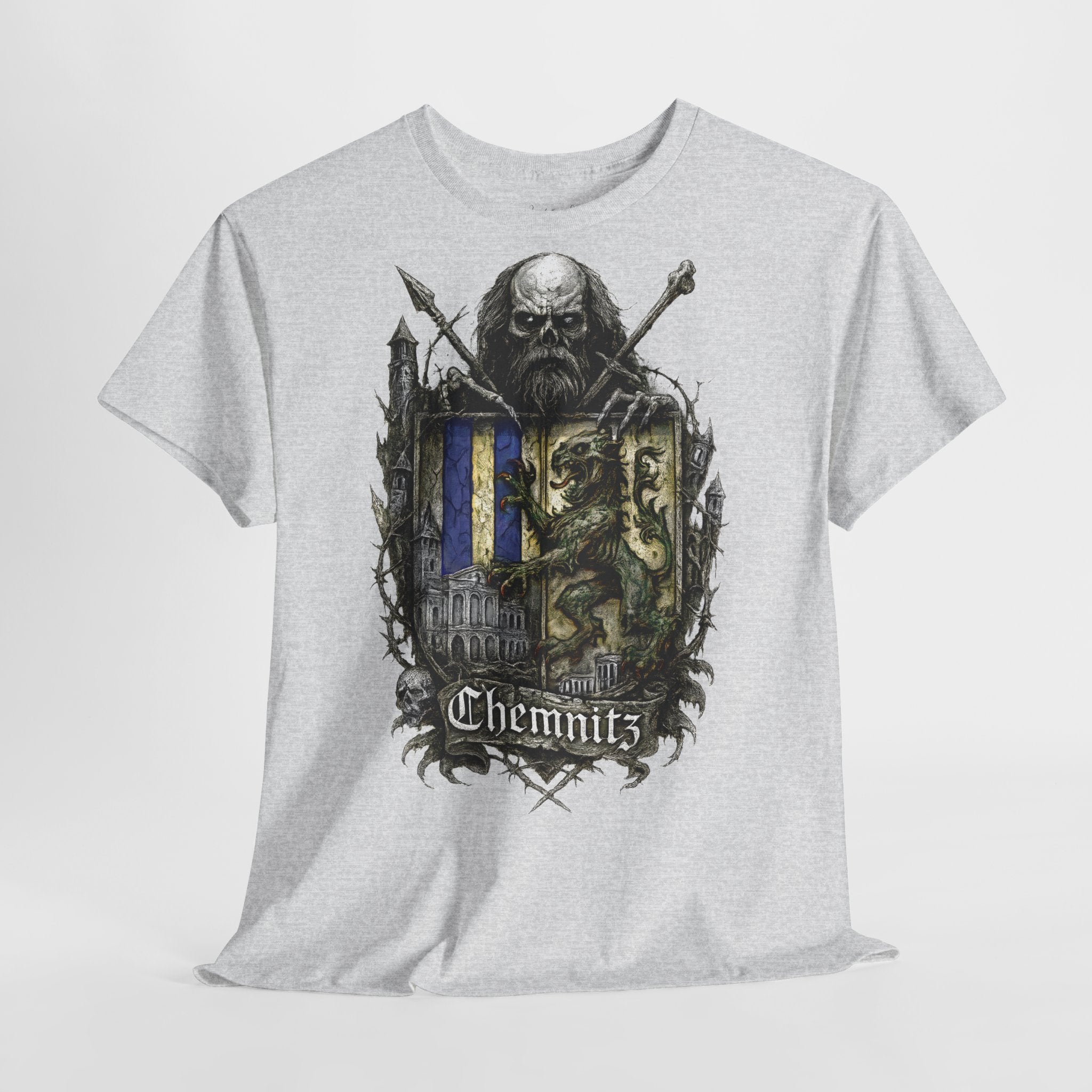 Chemnitz: Frontprint, Unisex T-Shirt **Grimwater-Edition**