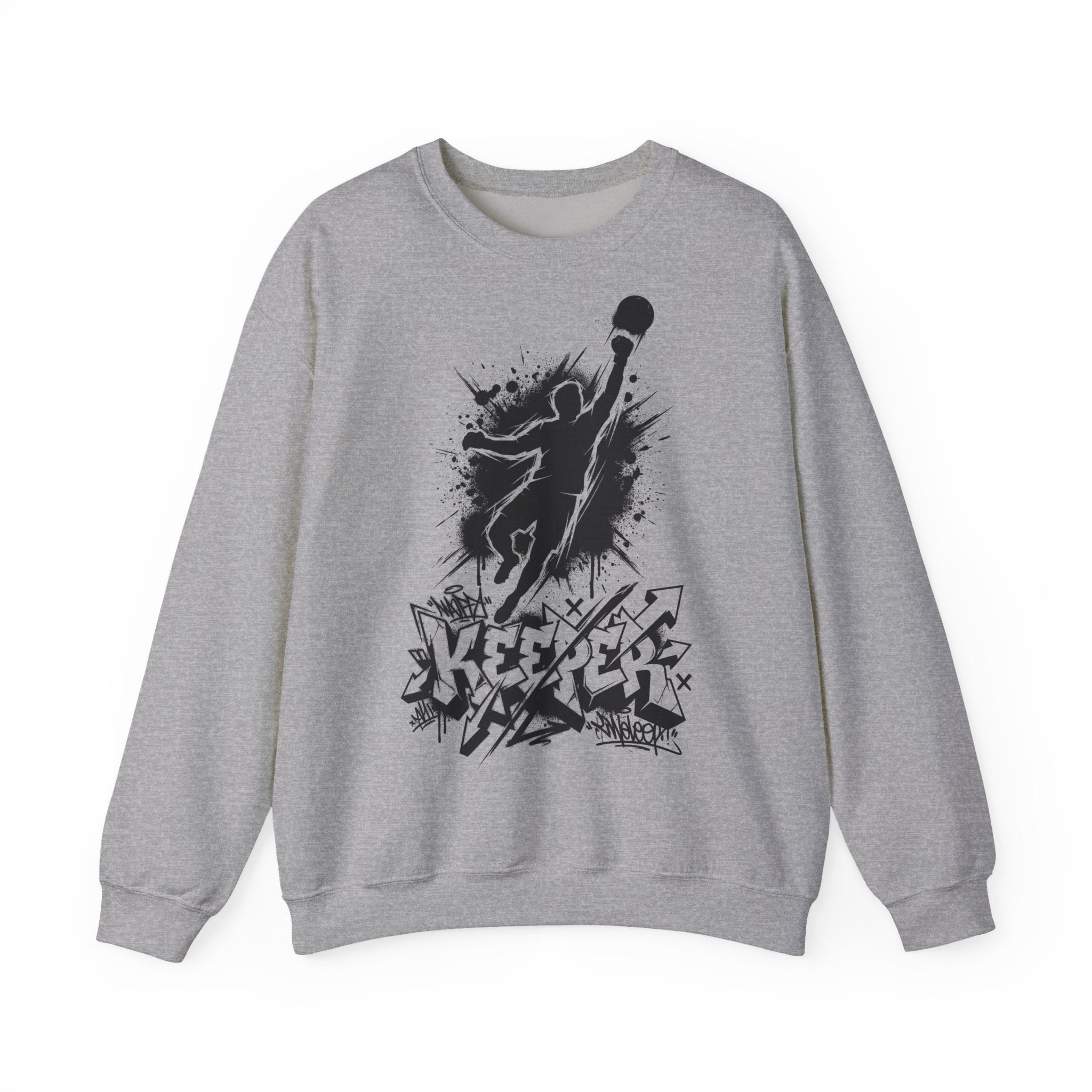 Soccer Keeper 05: Frontprint, Unisex Sweatshirt