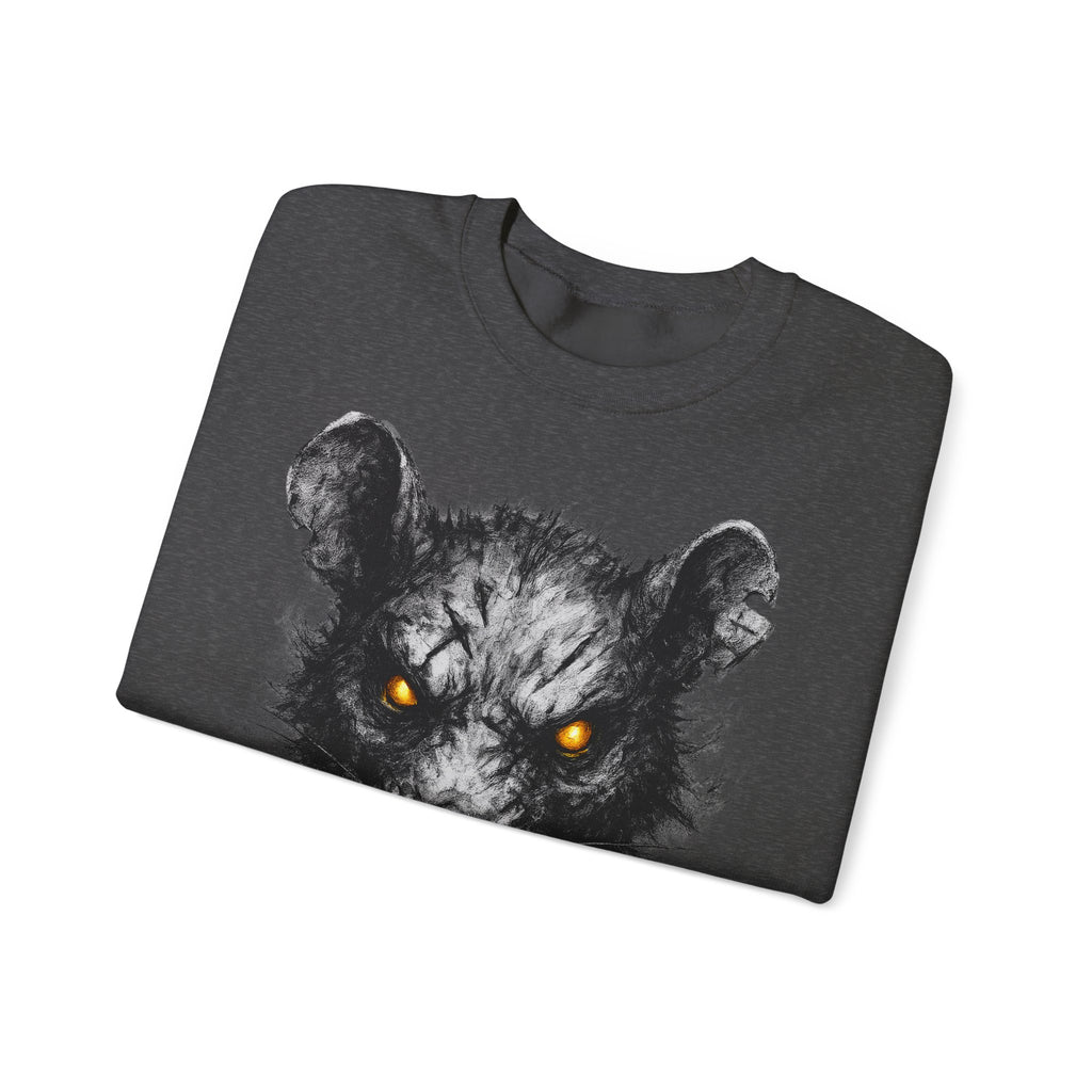 Ratte: Animals-Collection, Frontprint, Unisex Sweatshirt, Rat - Street King