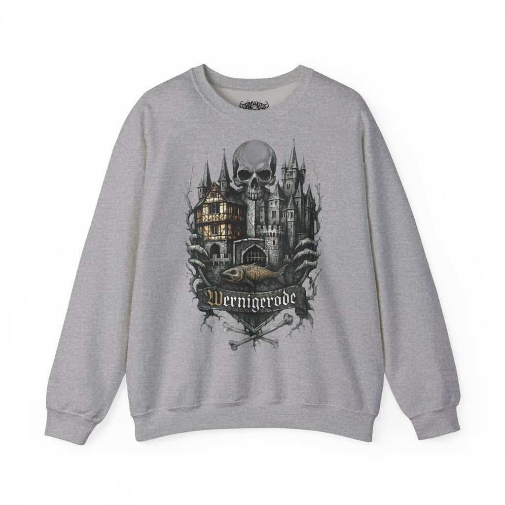 Wernigerode: Harz-Collection, Frontprint, Unisex Sweatshirt **Grimwater-Edition**