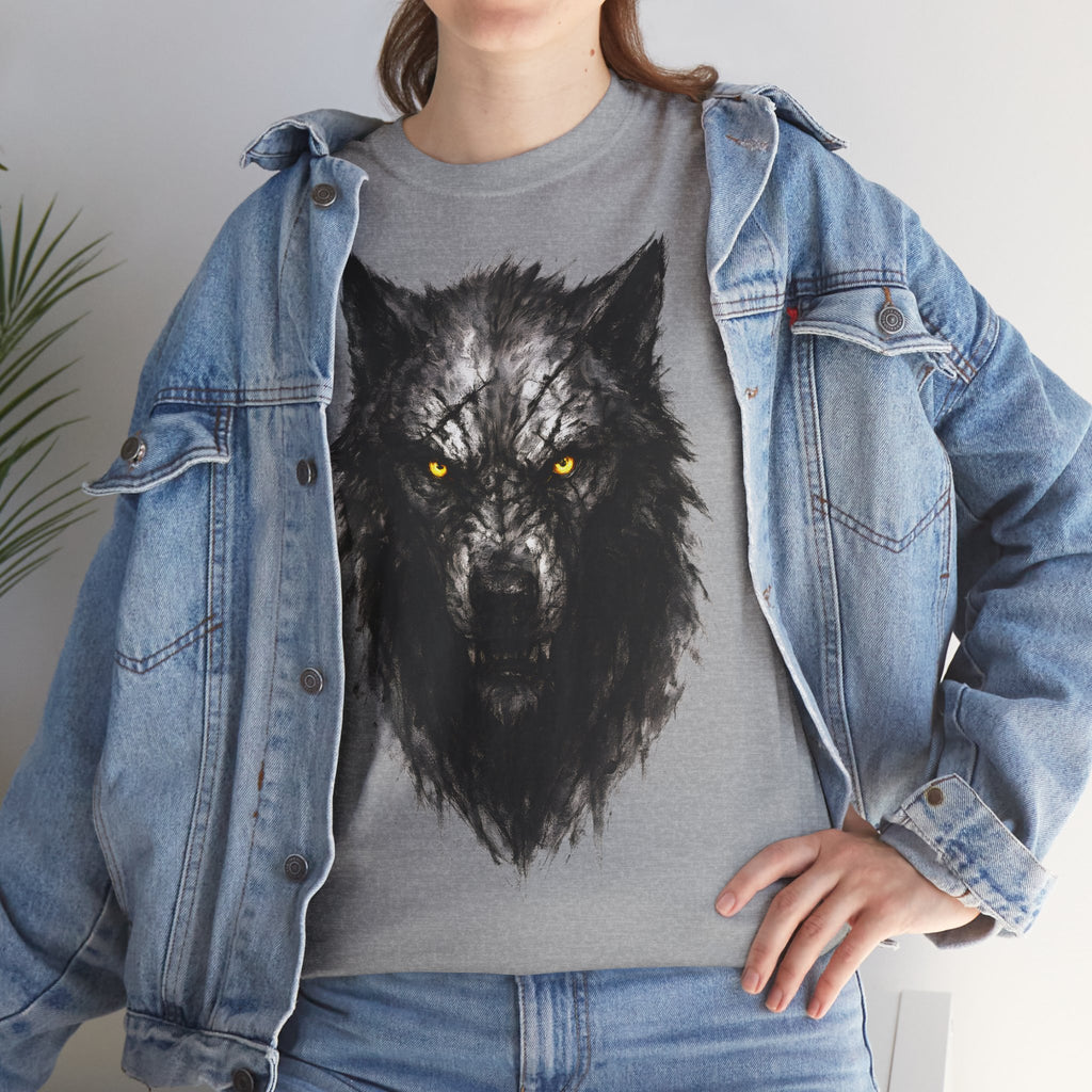 Wolf: Frontprint, Unisex T-Shirt - Animal-Collection