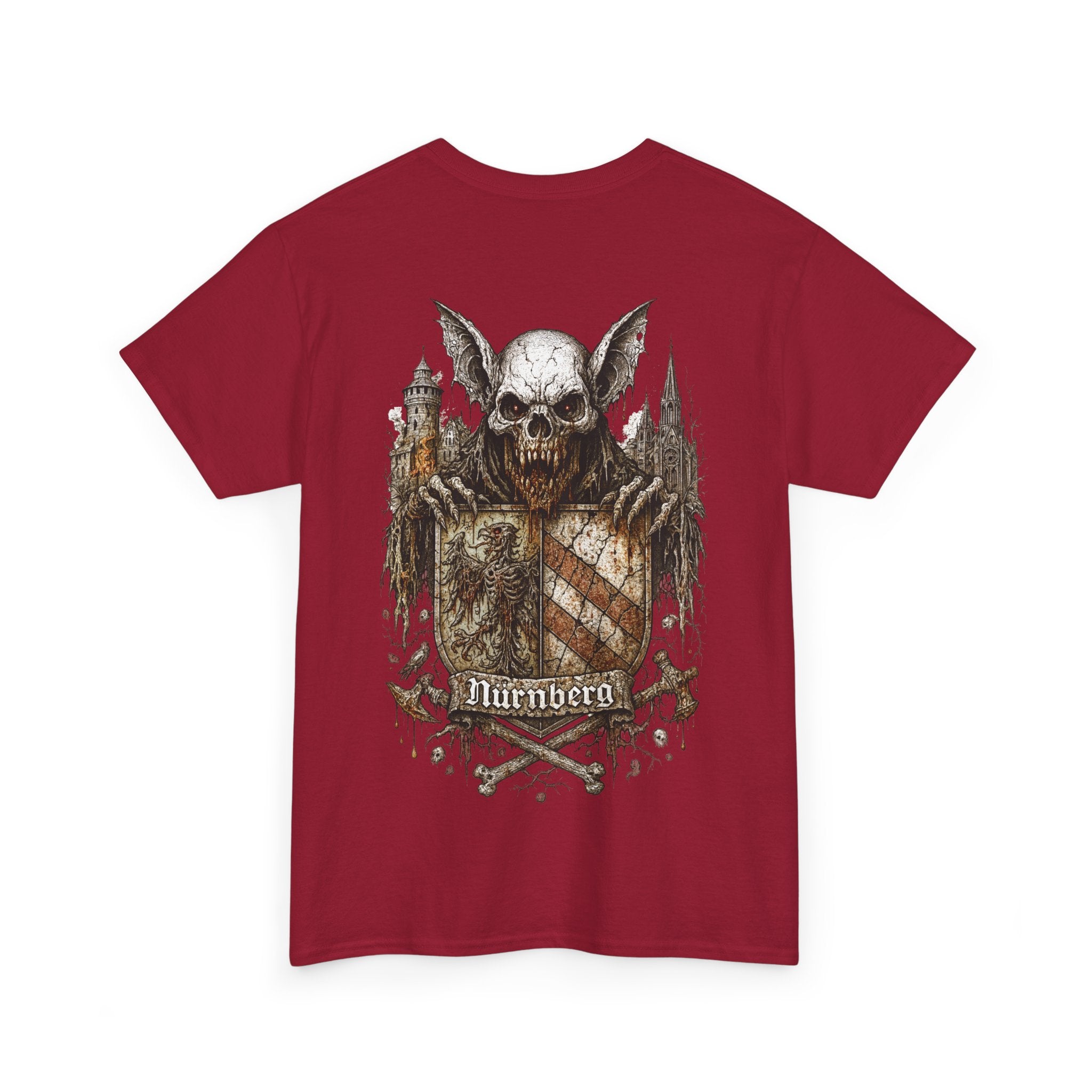 Nürnberg: Front-/Backprint, Unisex T-Shirt **Grimwater-Edition**