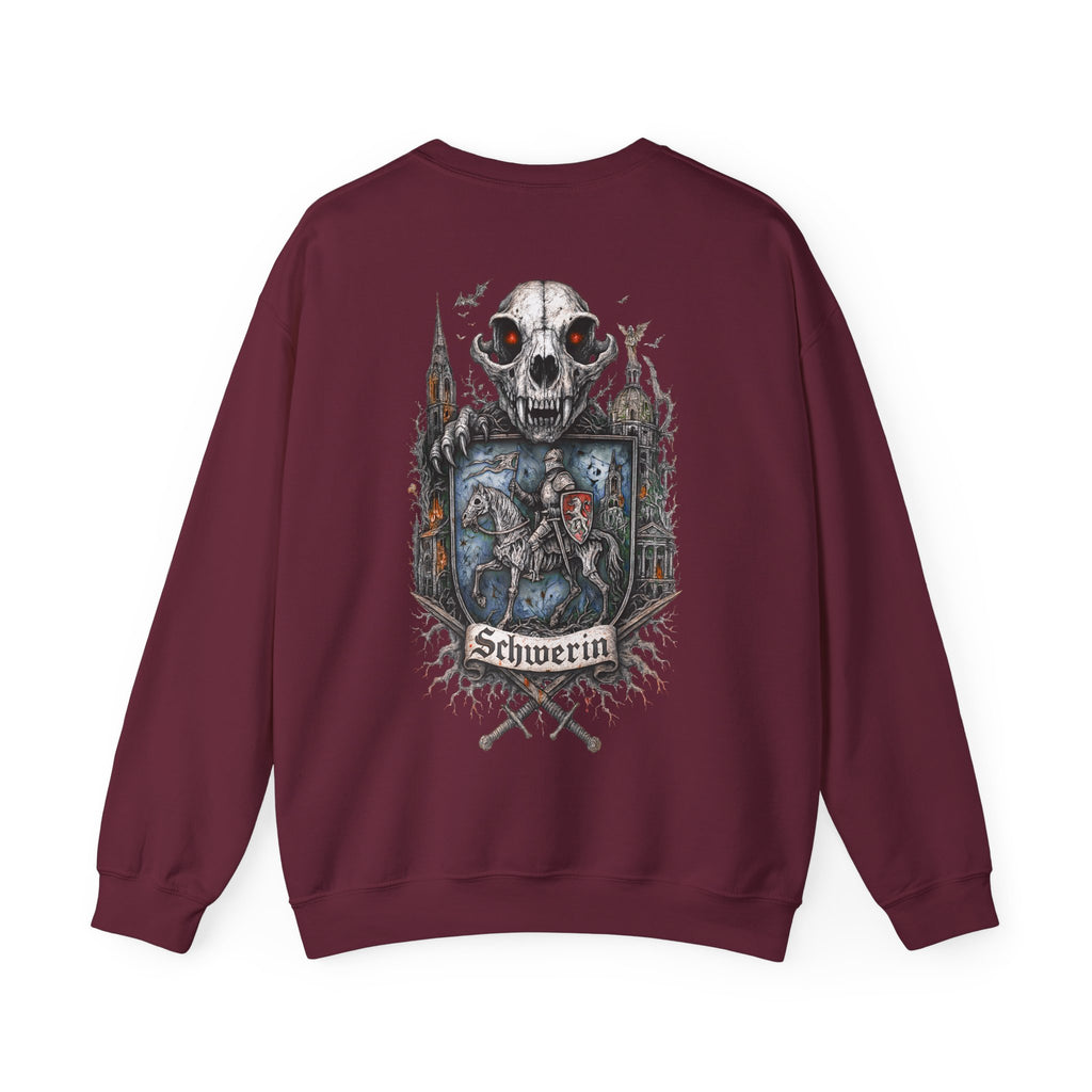 Schwerin: Front-/Backprint, Unisex Sweatshirt **Grimwater-Edition**