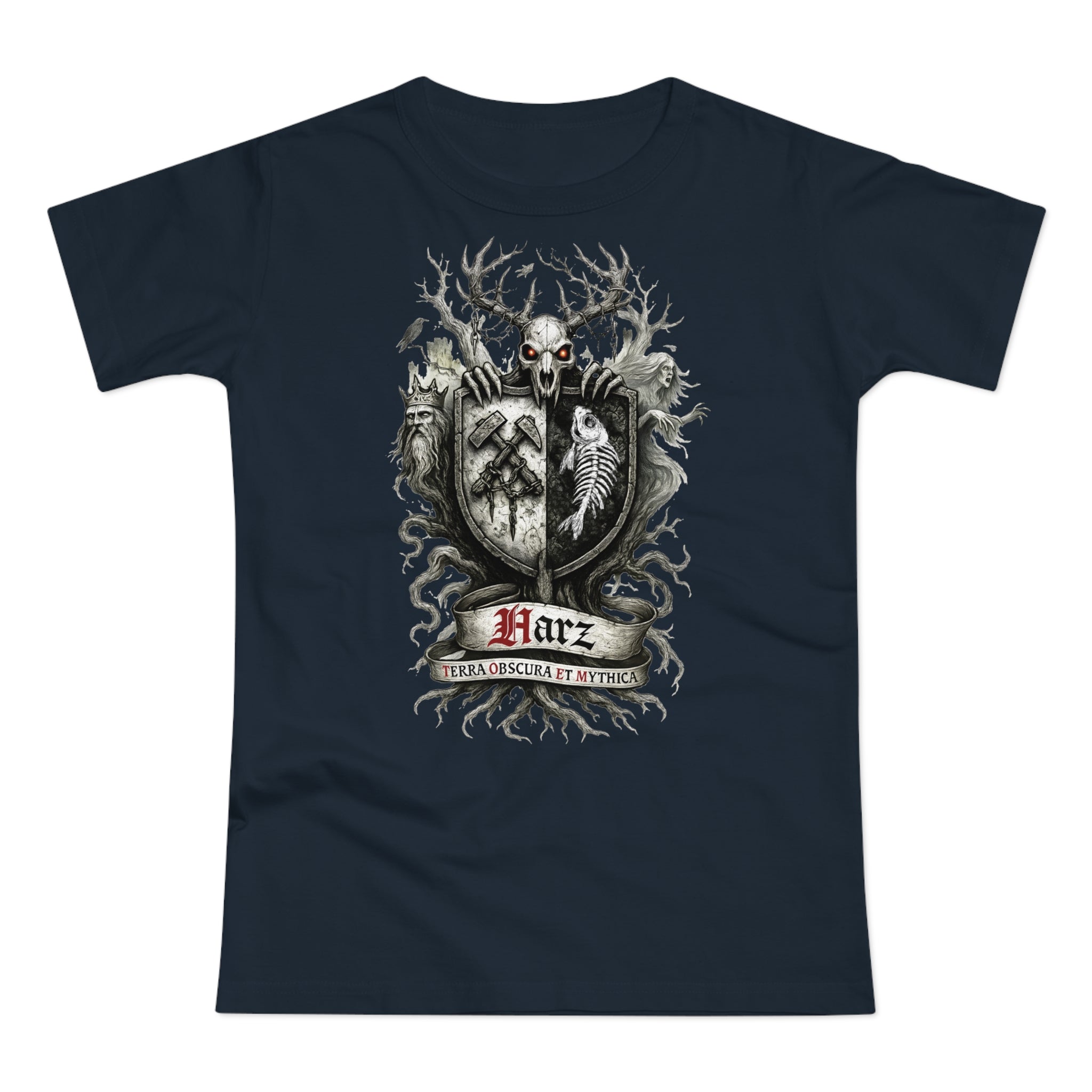 Der Harz: Frontprint, Womens' T-Shirt **Grimwater-Edition**