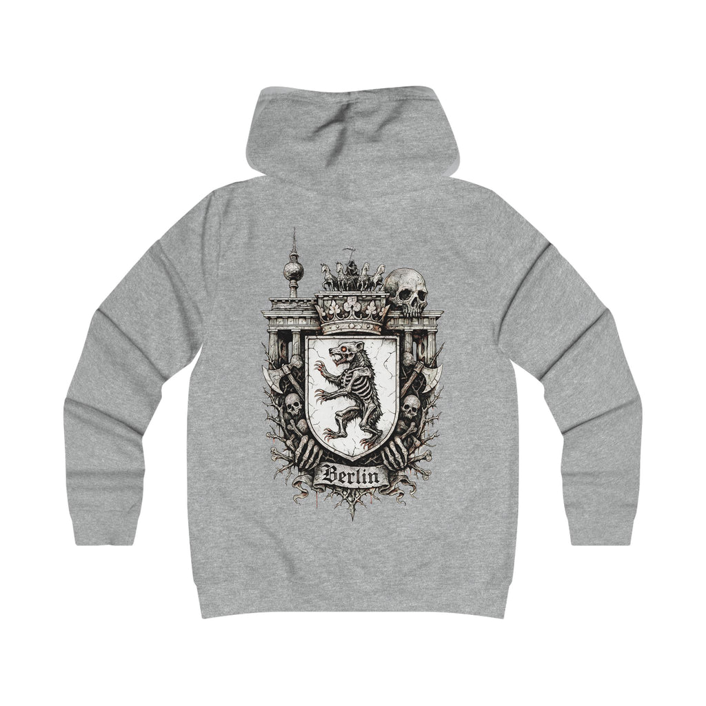 Berlin: Front-/Backprint Womens' Hoodie **Grimwater-Edition**