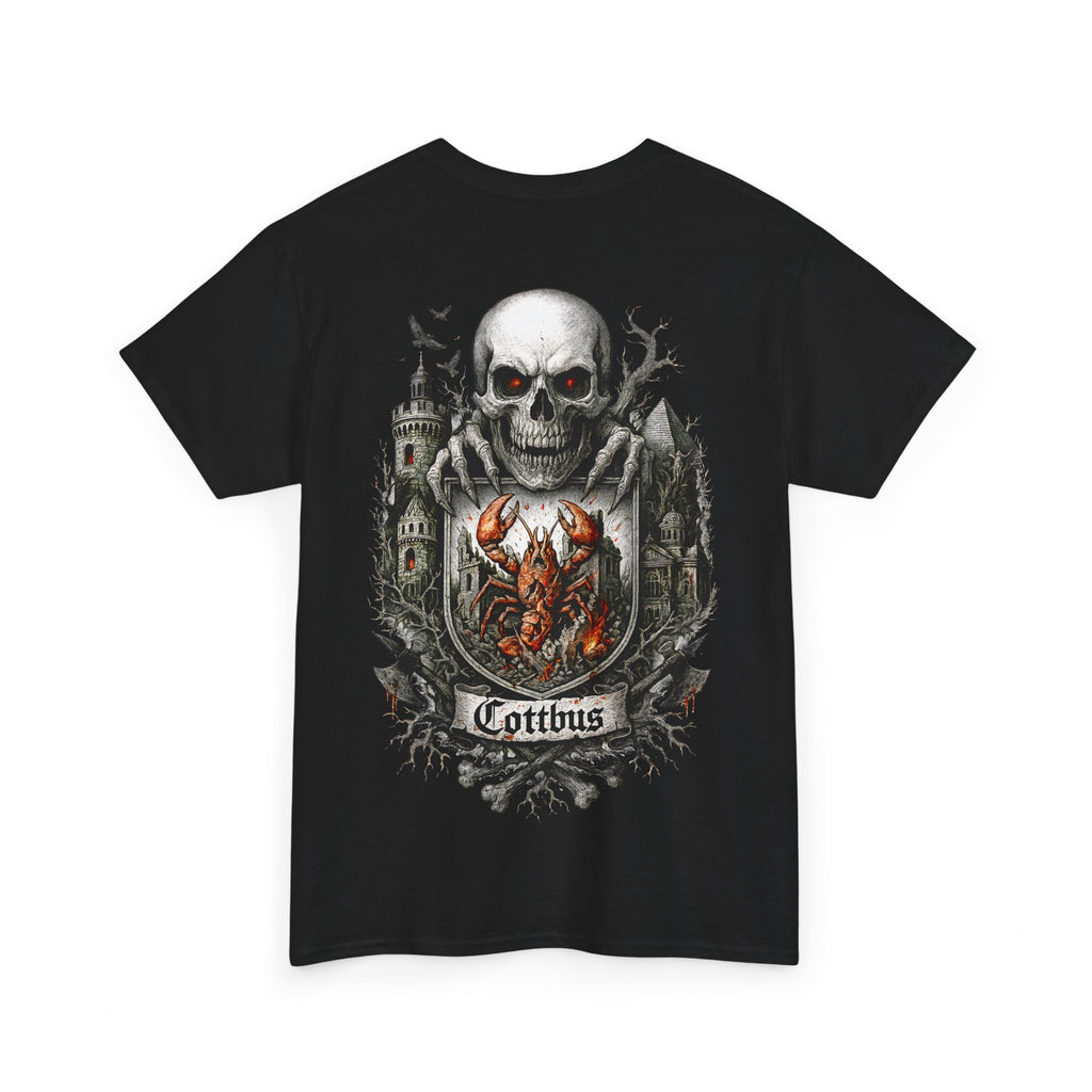 Cottbus: Front-/Backprint, Unisex T-Shirt **Grimwater-Edition**