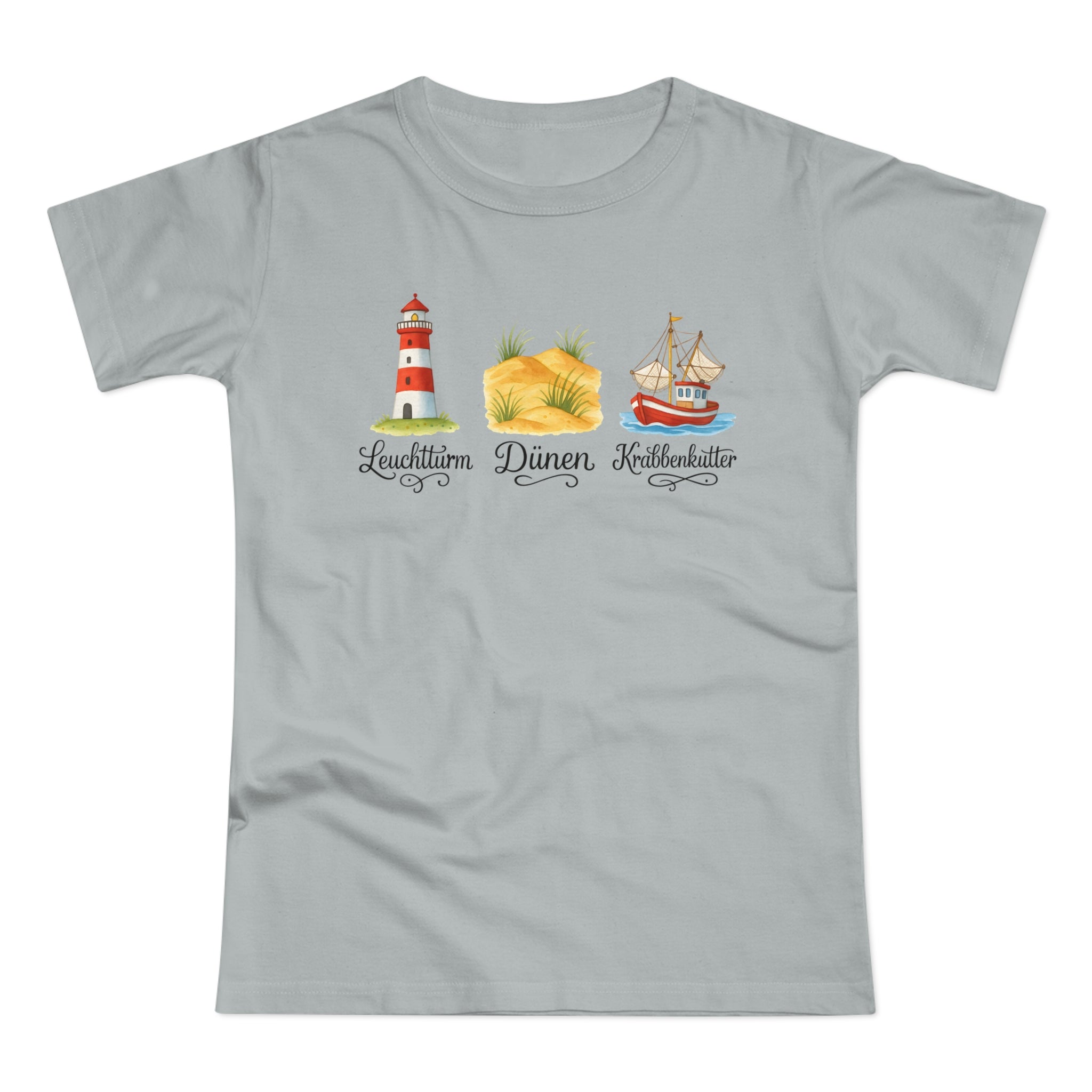 Nordsee, Ostsee - Reicht mir schon! Frontprint, Womens' T-Shirt