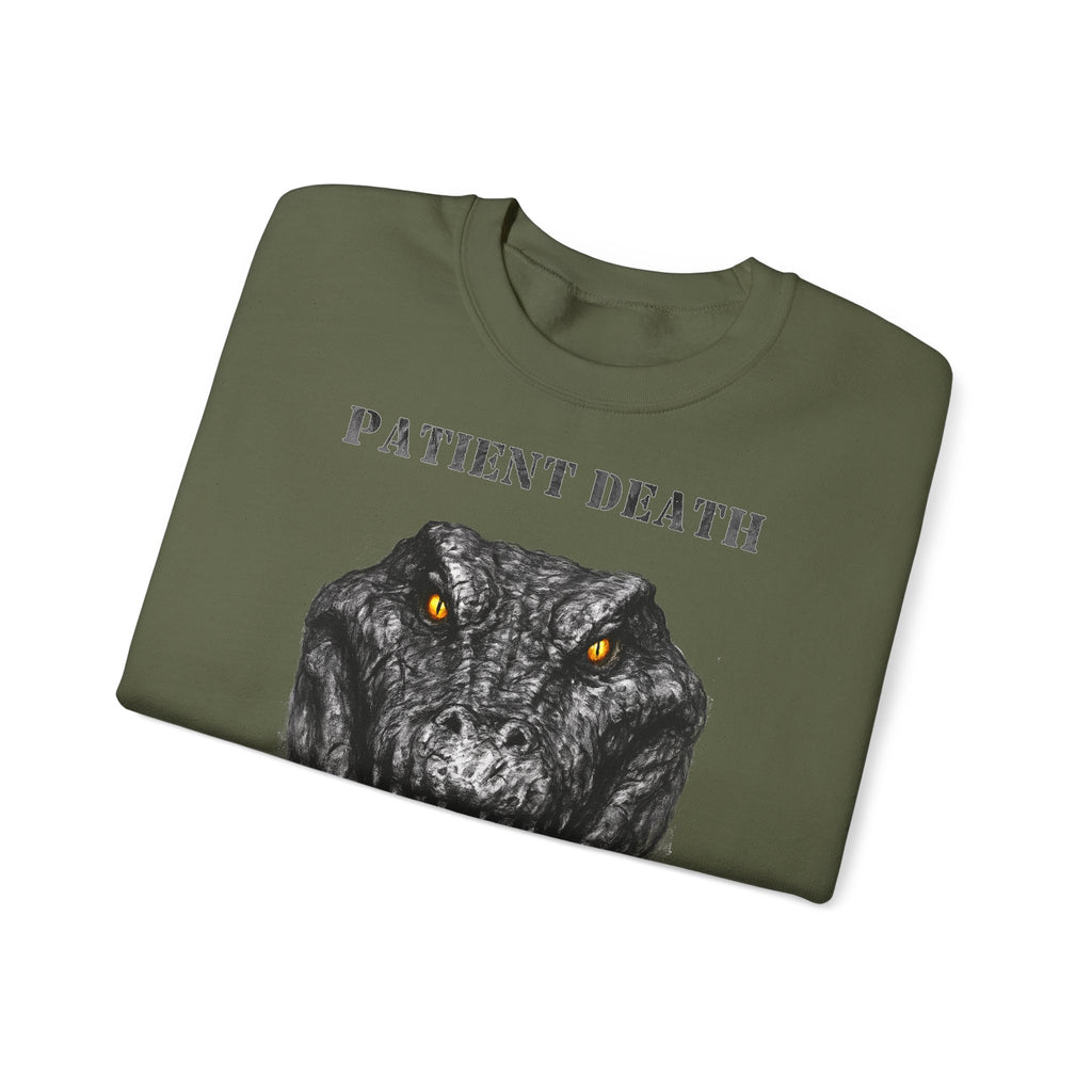 Alligator - Patient Death: Animals-Collection, Frontprint, Unisex Sweatshirt