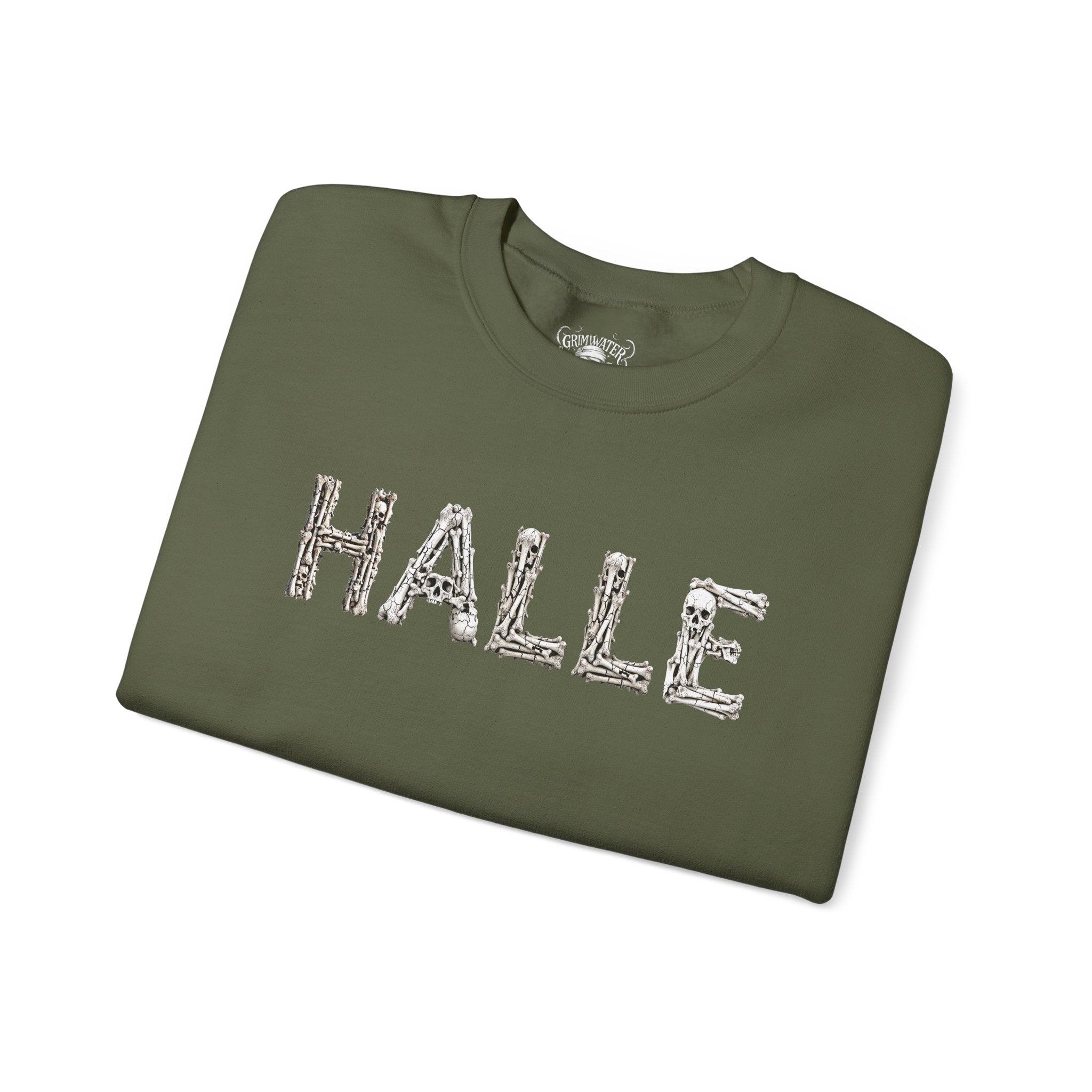 Halle: Front-/Backprint, Unisex Sweatshirt **Grimwater-Edition**