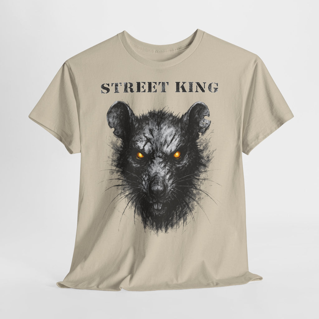Ratte - Street King: Frontprint, Unisex T-Shirt - Animal-Collection