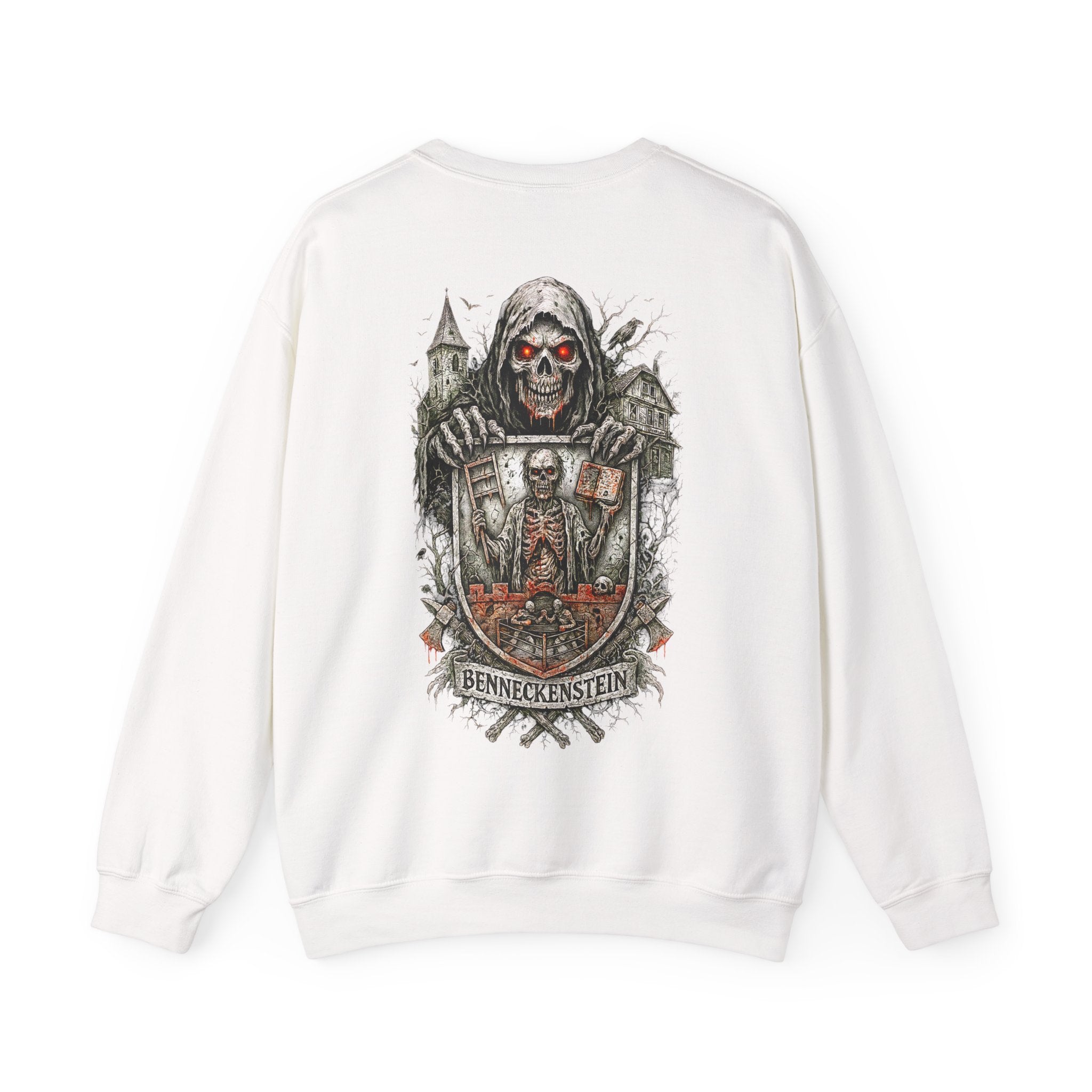 Benneckenstein: Front-/Backprint, Unisex Sweatshirt **Grimwater-Edition**