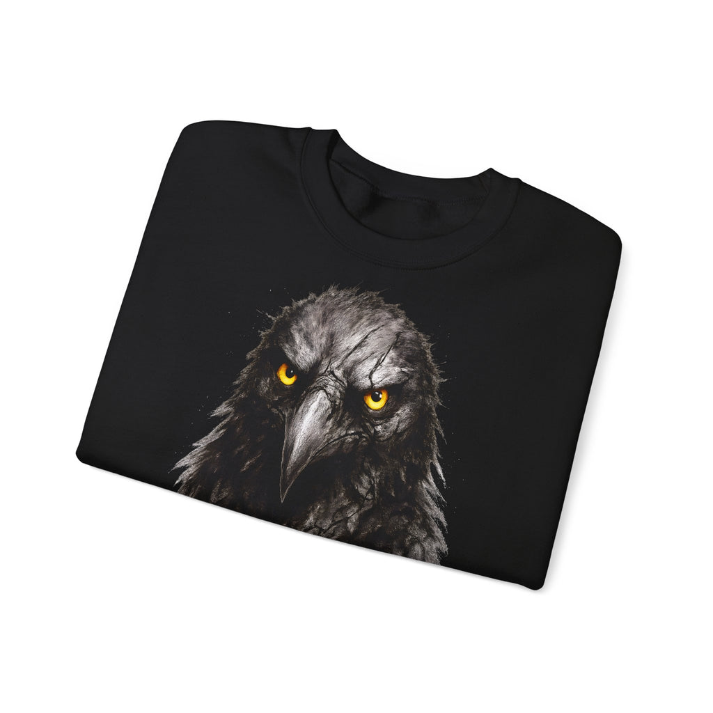 Rabe: Animals-Collection, Frontprint, Unisex Sweatshirt, Mystical Raven
