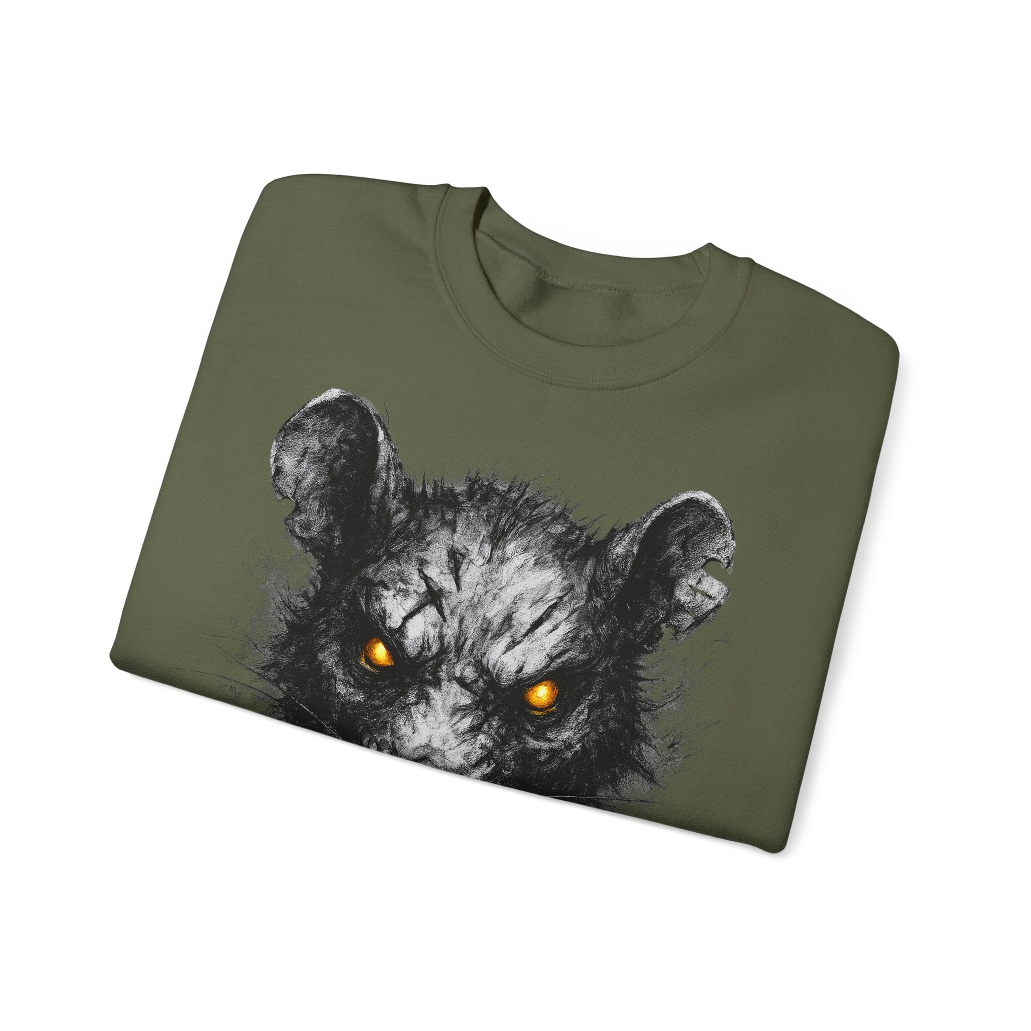 Ratte: Animals-Collection, Frontprint, Unisex Sweatshirt, Rat - Street King