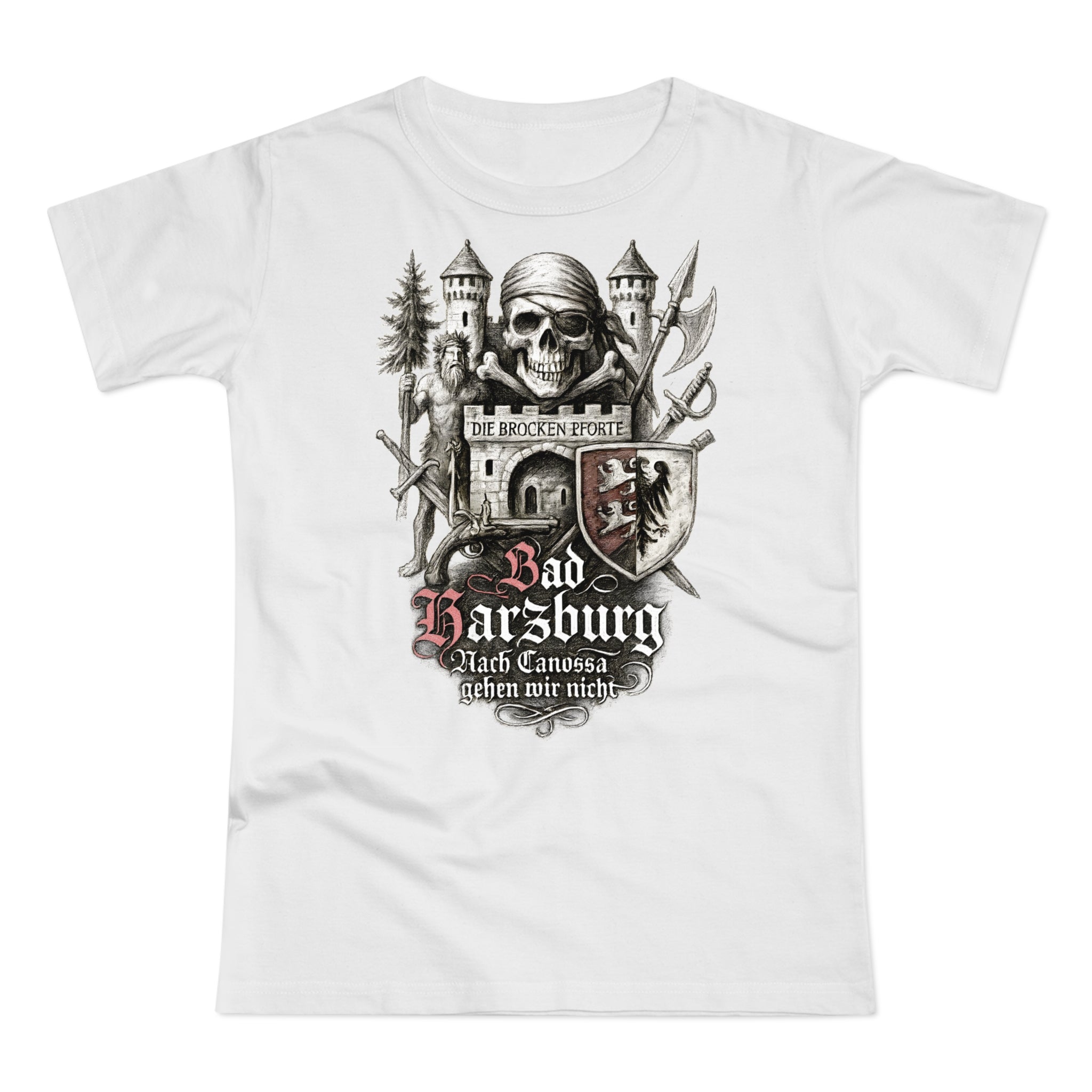 Bad Harzburg: Frontprint, Womens' T-Shirt **Grimwater-Edition**