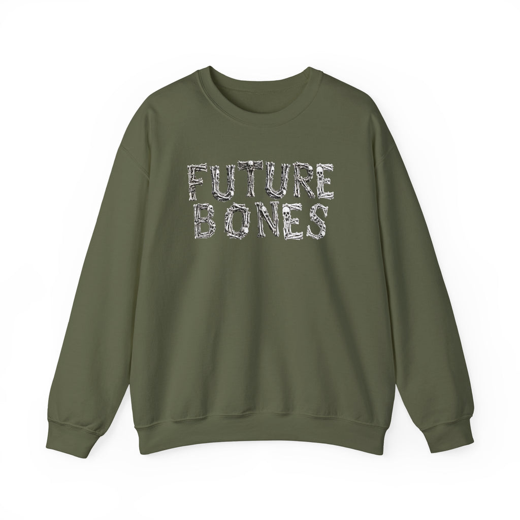 Future Bones: Frontprint, Unisex Sweatshirt, Gothic