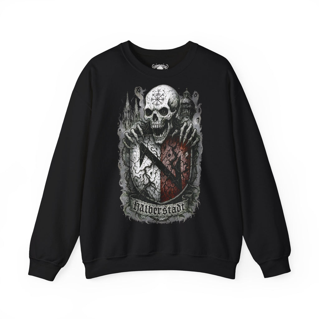 Halberstadt: Harz-Collection, Frontprint, Unisex Sweatshirt **Grimwater-Edition**