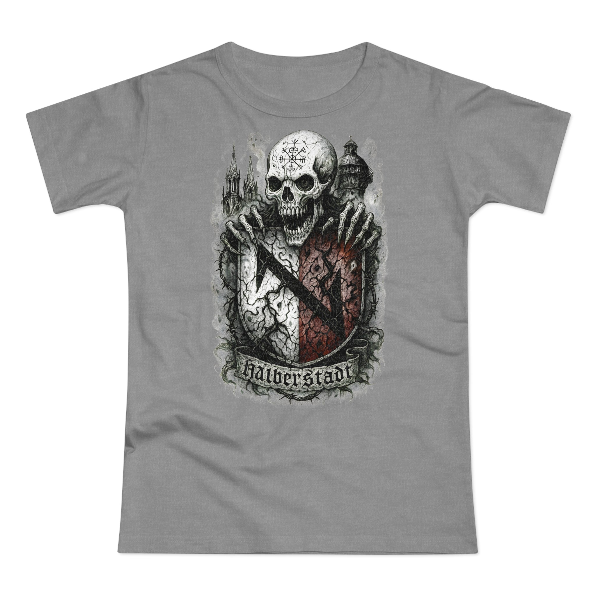 Halberstadt: Frontprint, Womens' T-Shirt **Grimwater-Edition**