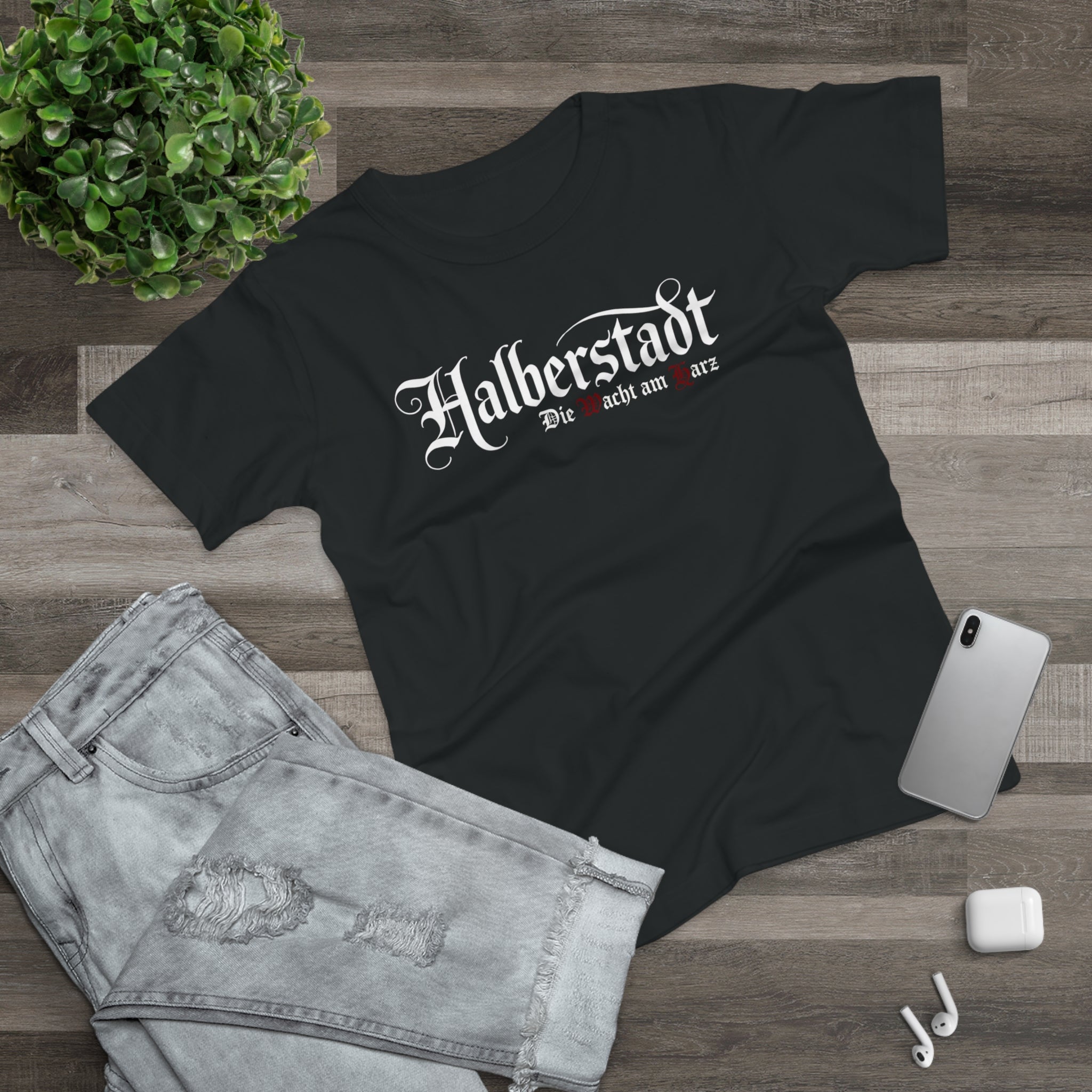 Halberstadt: Frontprint, Womens' T-Shirt **Grimwater-Edition**