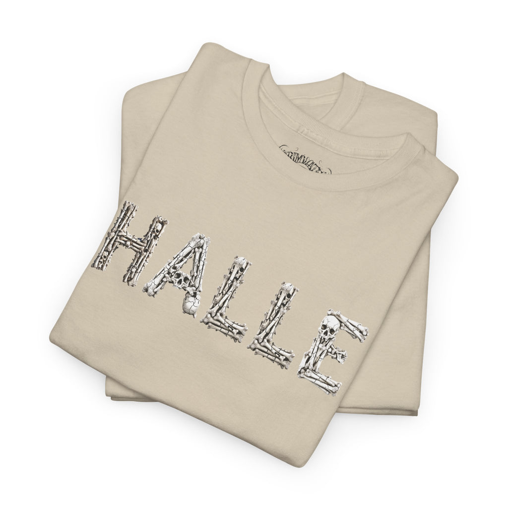 Halle: Front-/Backprint, Unisex T-Shirt **Grimwater-Edition**