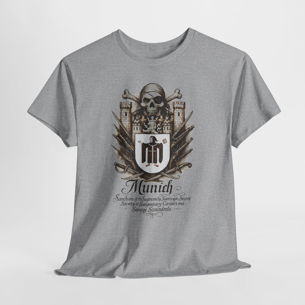 München: Frontprint, Unisex T-Shirt **Grimwater-Edition** (Munich)