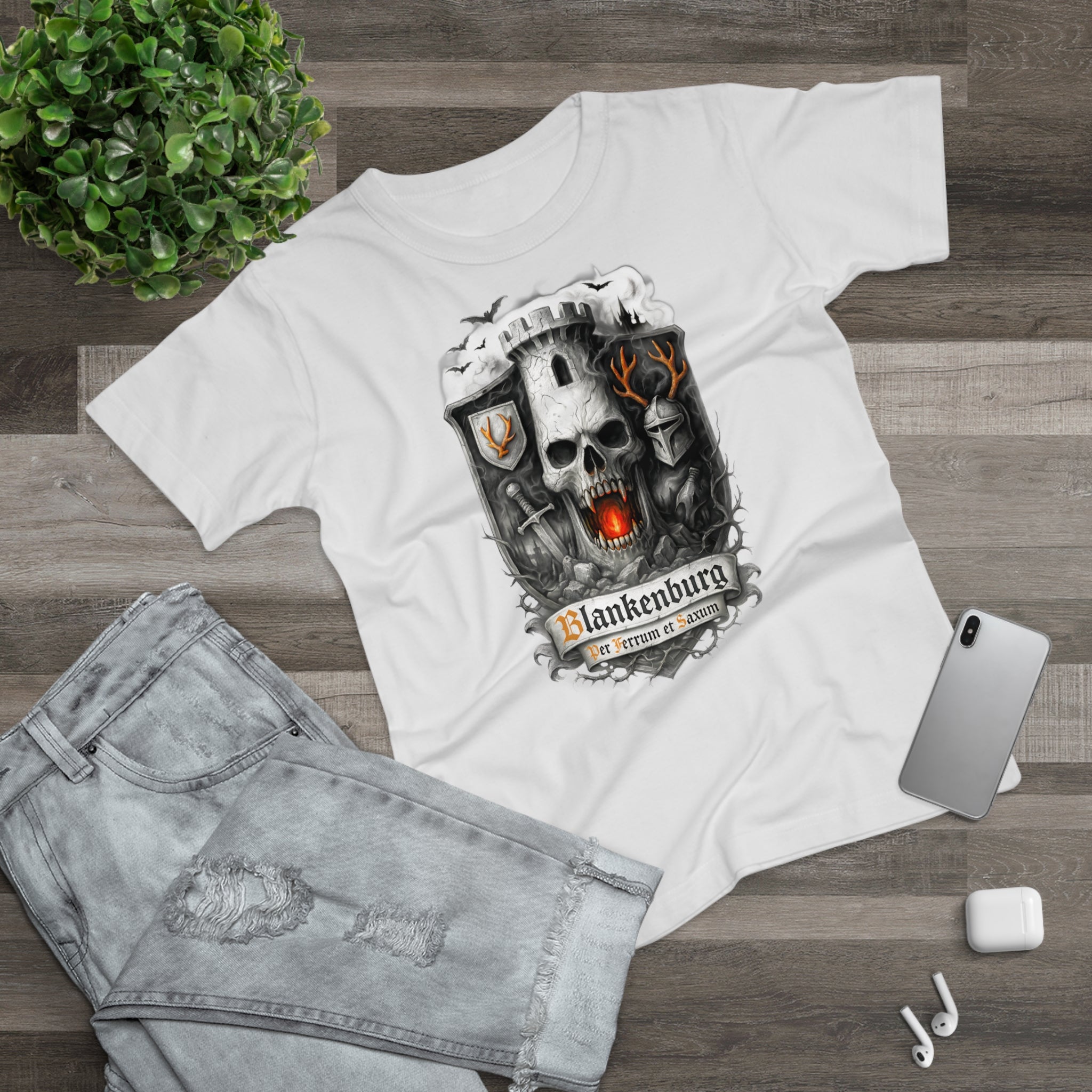 Blankenburg: Frontprint, Womens' T-Shirt **Grimwater-Edition**