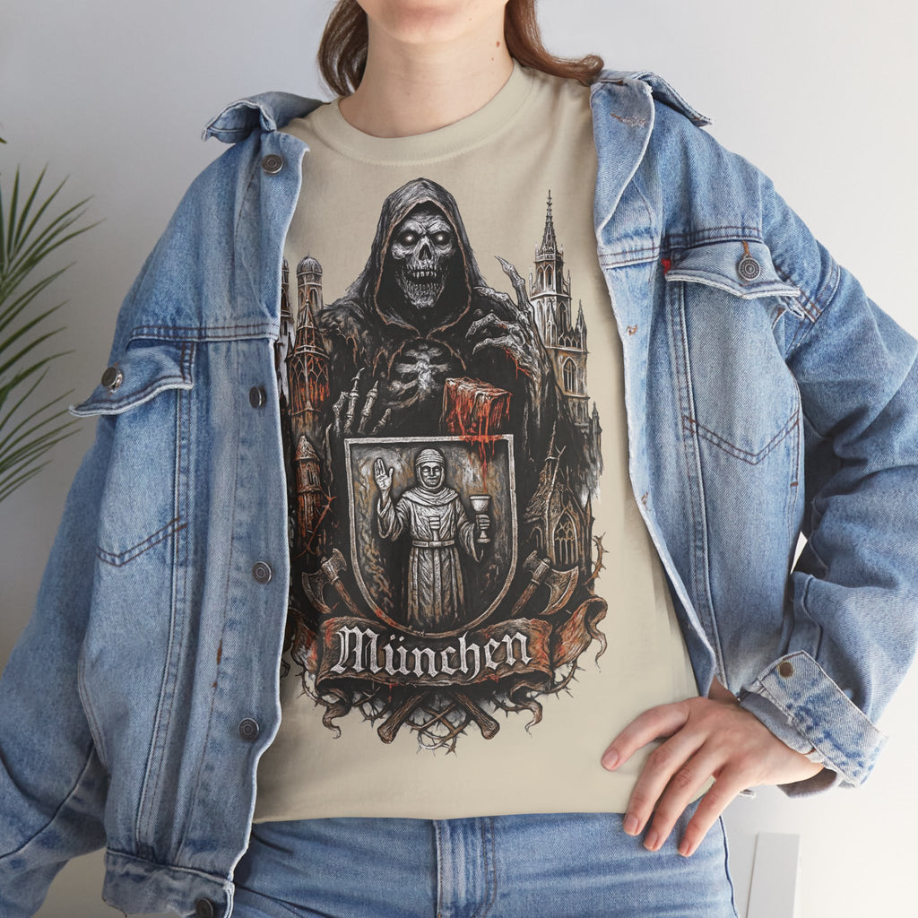 München: Frontprint, Unisex T-Shirt **Grimwater-Edition** Munich