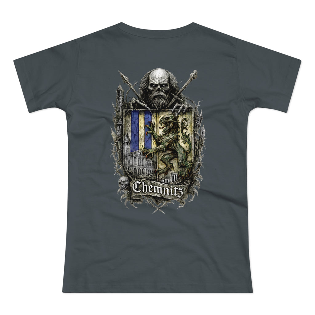 Chemnitz: Front-/Backprint, Womens' T-Shirt **Grimwater-Edition**