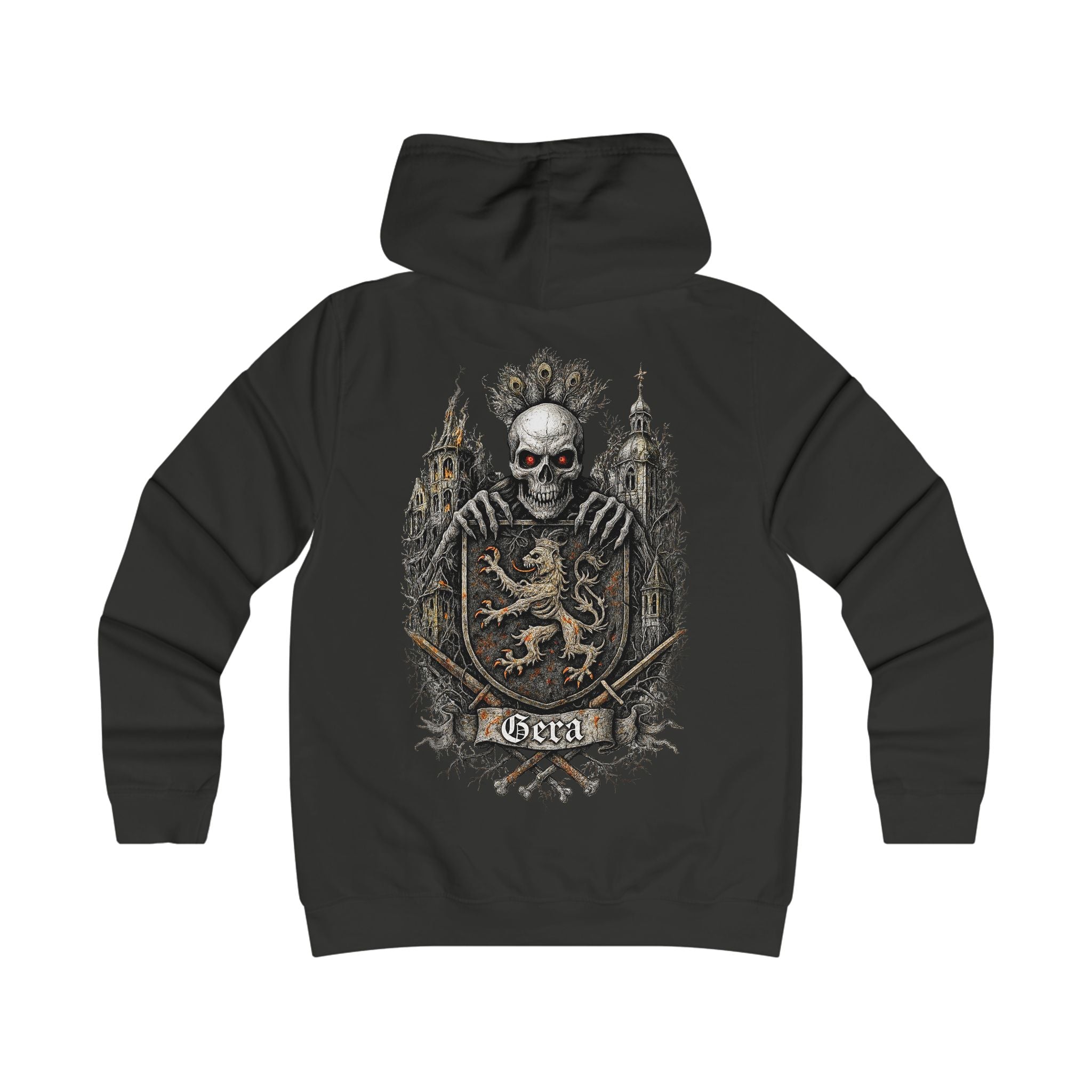 Gera: Front-/Backprint, Womens' Hoodie **Grimwater-Edition**