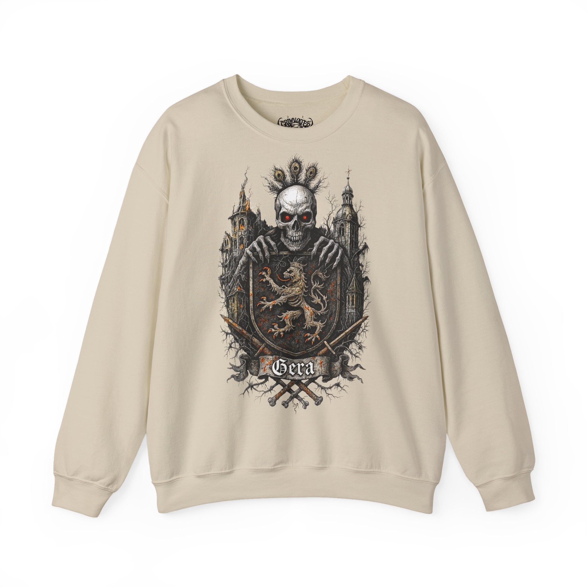 Gera: Frontprint, Unisex Sweatshirt **Grimwater-Edition**