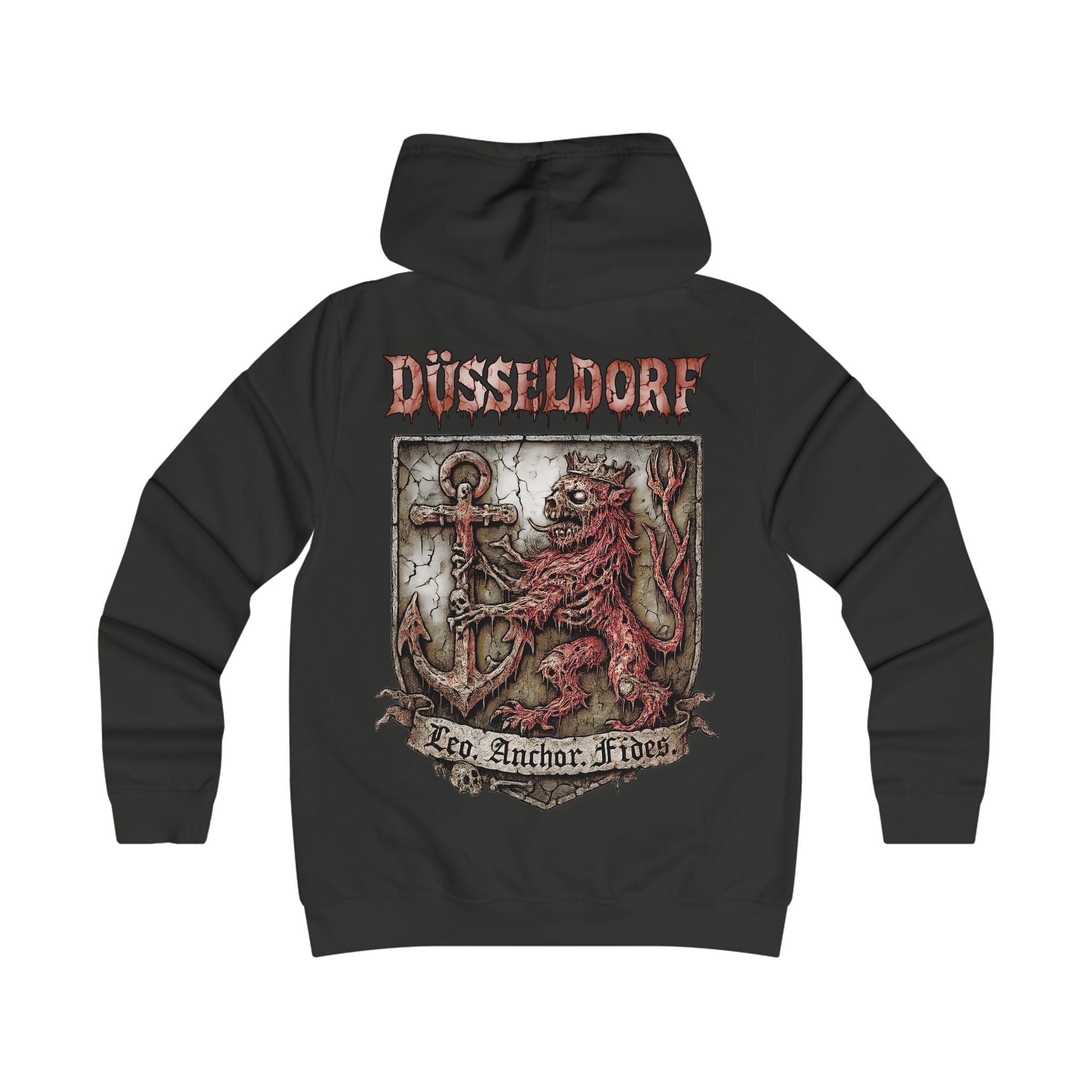 Düsseldorf - Front-/Backprint Womens' Hoodie **Grimwater-Edition**