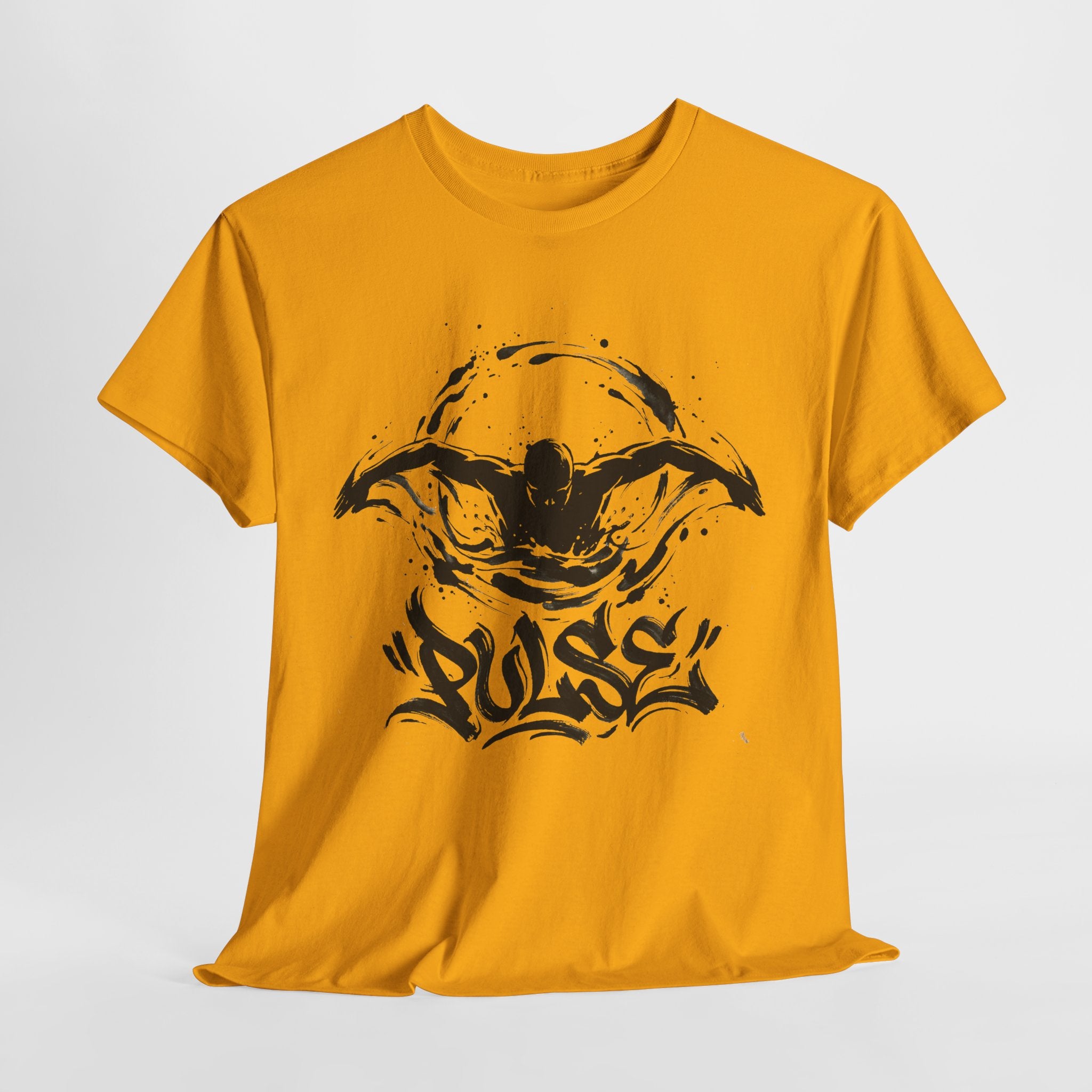 Schwimmen - PULSE (Brust): Frontprint, Unisex T-Shirt