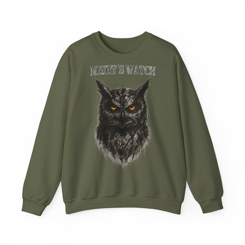 Uhu - Night's Watch: Animals-Collection, Frontprint, Unisex Sweatshirt
