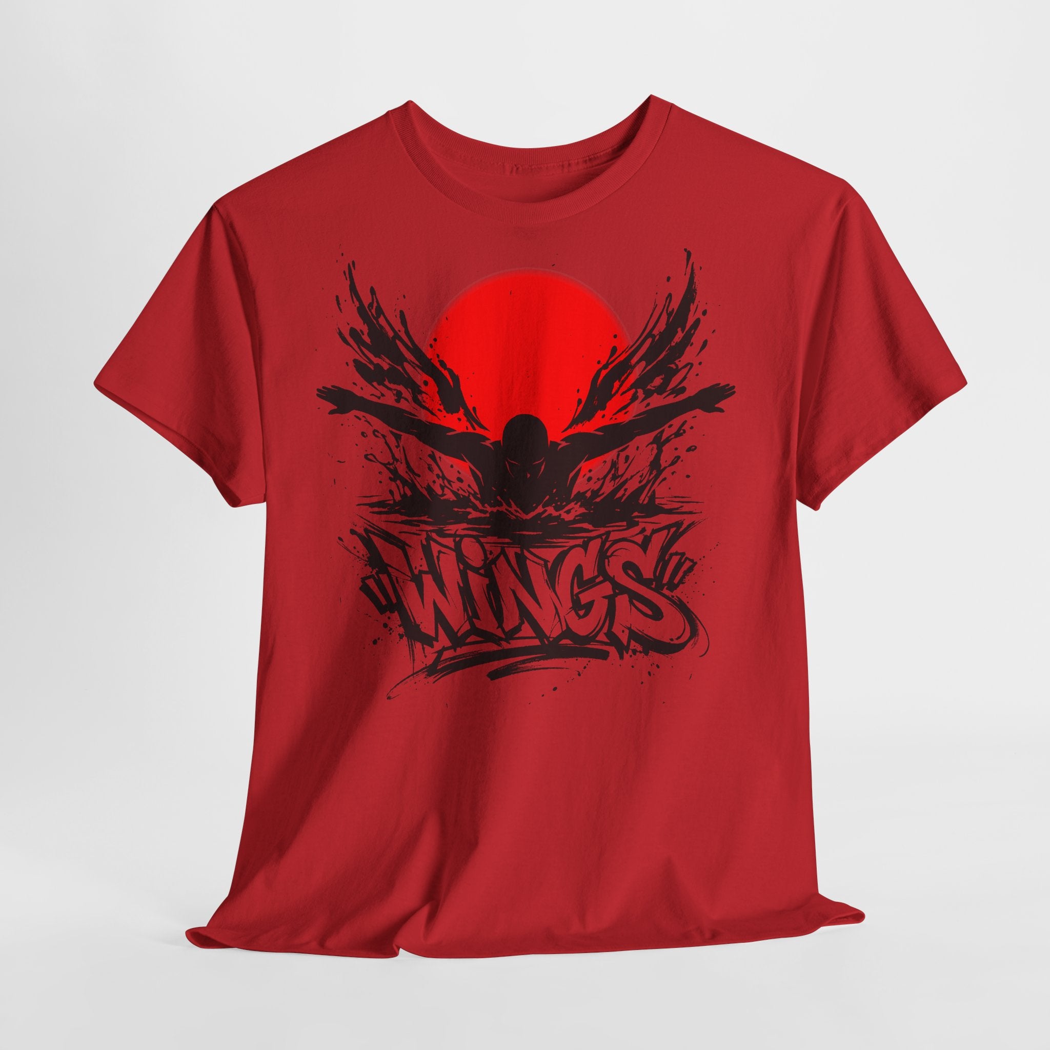 Schwimmen - WINGS (Delfin Schmetterling): Frontprint, Unisex T-Shirt