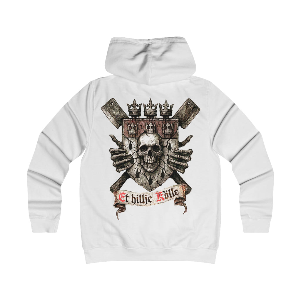 Köln - Hätz un Bloot: Front-/Backprint, Womens' Hoodie **Grimwater-Design**