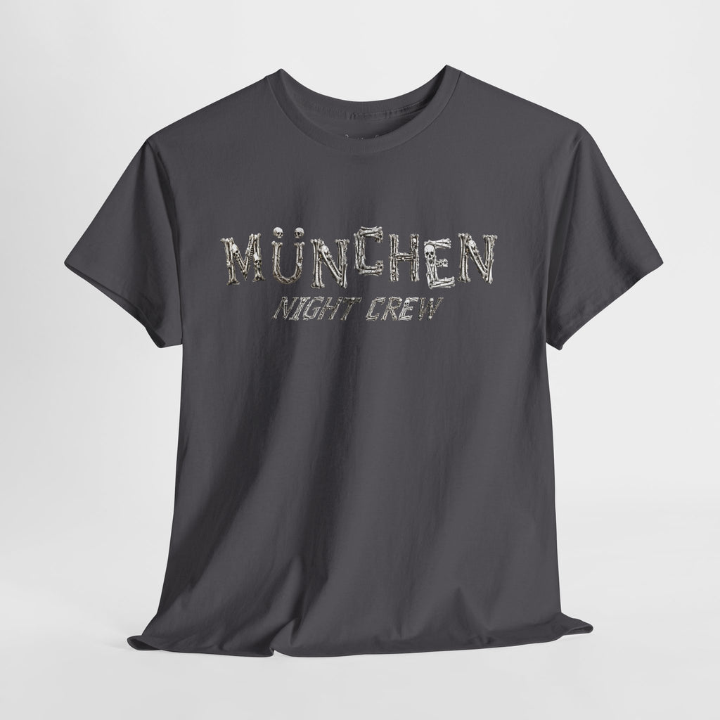 München Night Crew: Front-/Backprint, Unisex T-Shirt **Grimwater-Edition**
