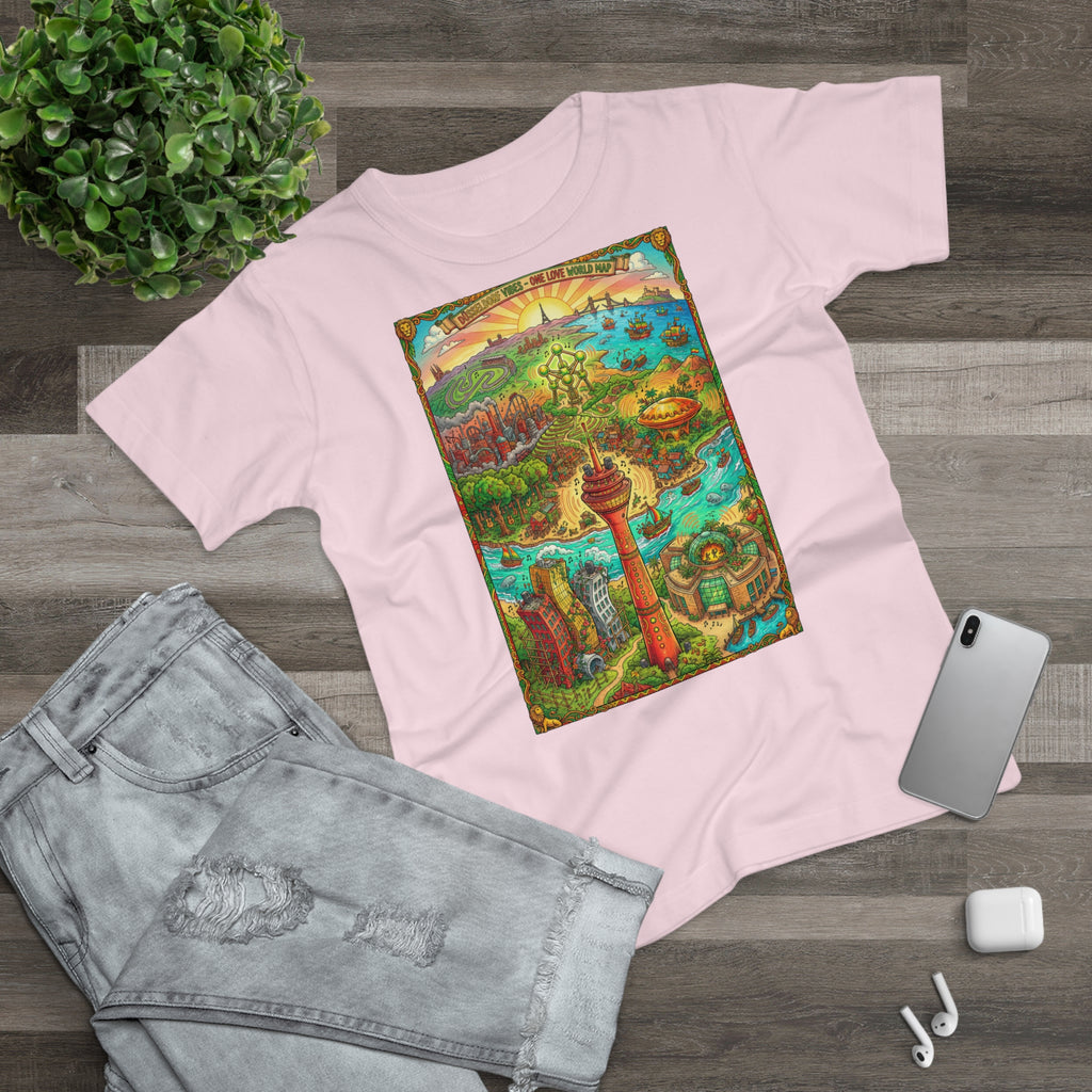 Düsseldorf Reggae Edition: Frontprint, Womens' T-Shirt