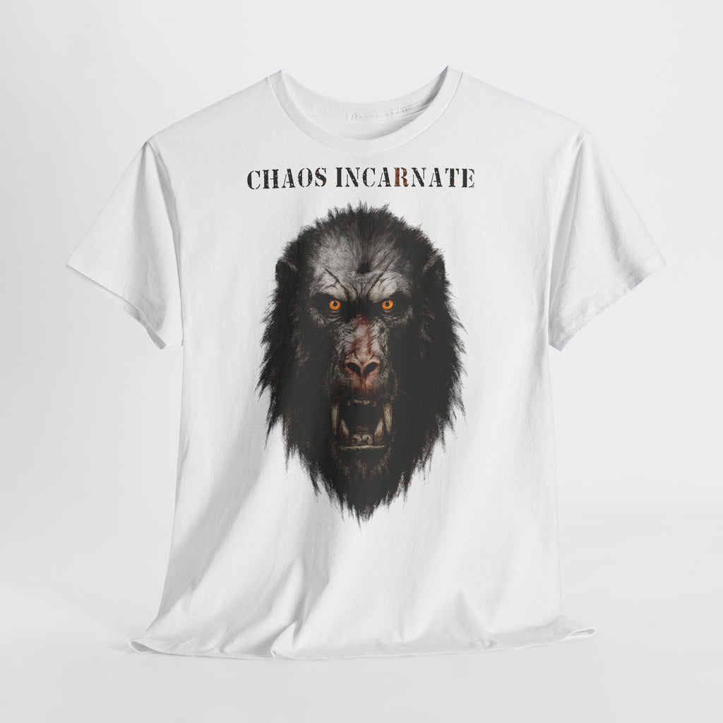 Pavian - Chaos Incarnate: Frontprint, Unisex T-Shirt - Animal-Collection