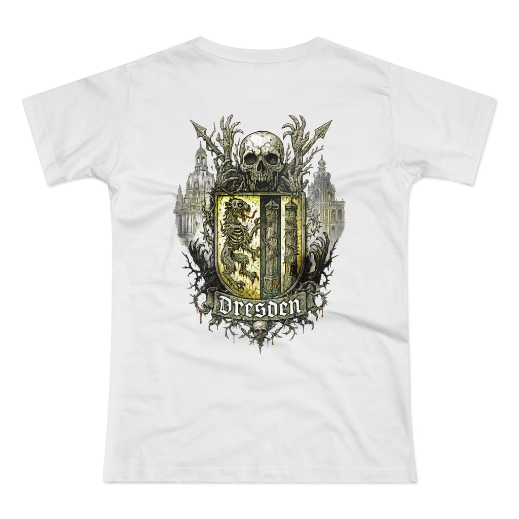 Dresden: Front-/Backprint, Womens' T-Shirt **Grimwater-Edition**