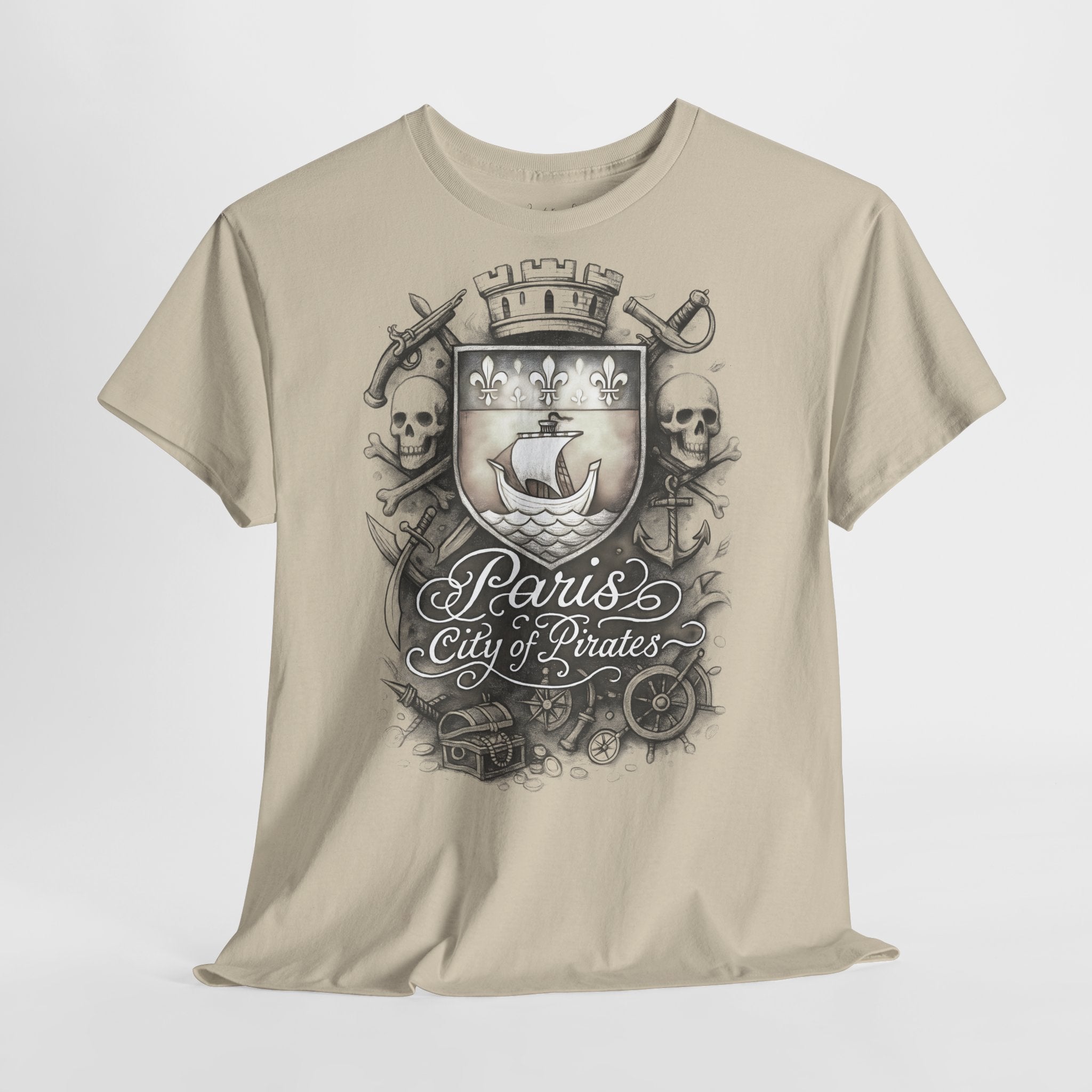 Paris: Frontprint, Unisex T-Shirt **Grimwater-Edition**