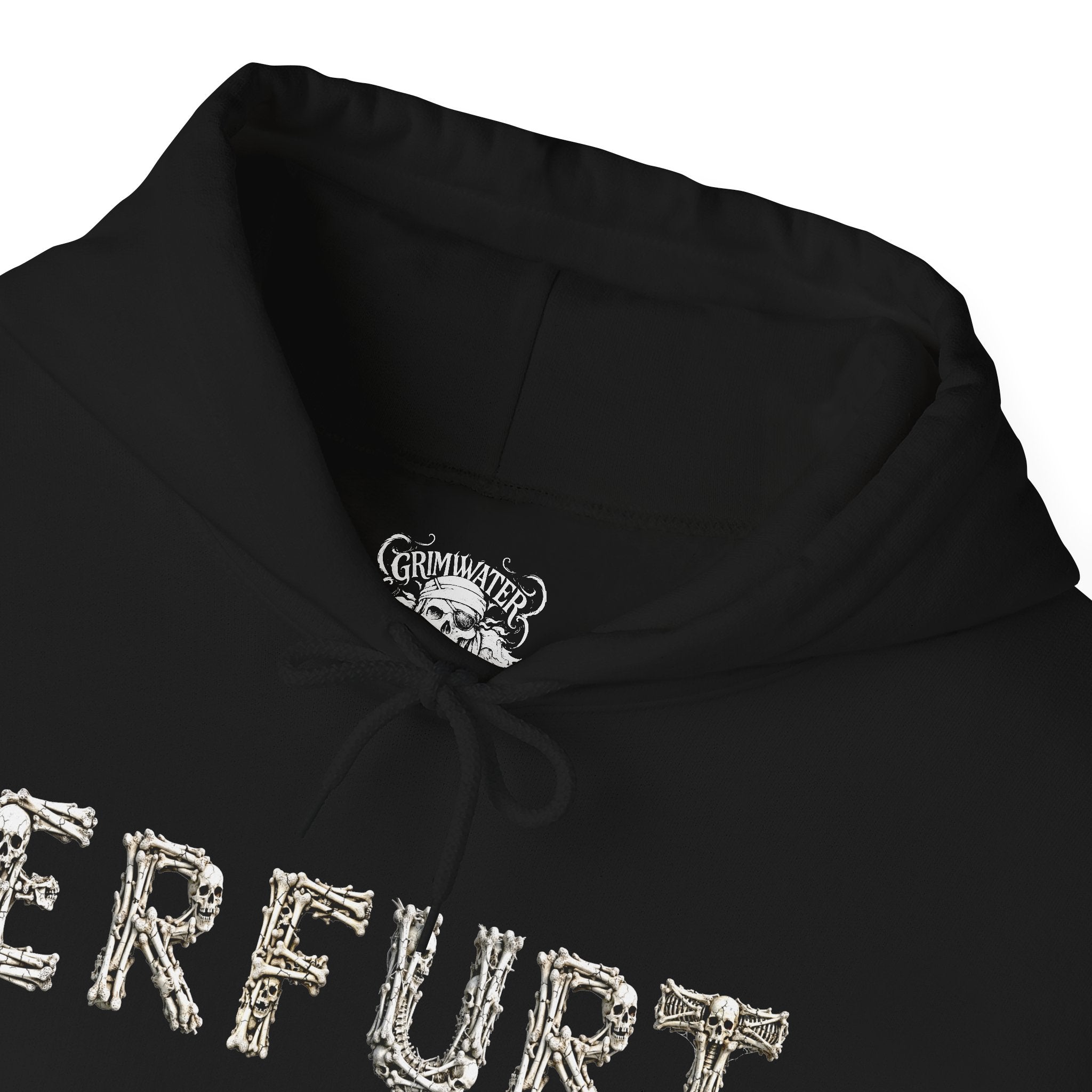 Erfurt: Front-/Backprint, Unisex Hoodie **Grimwater-Edition**