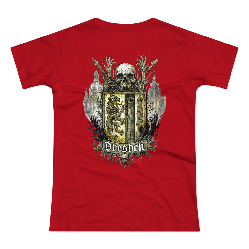Dresden: Front-/Backprint, Womens' T-Shirt **Grimwater-Edition**