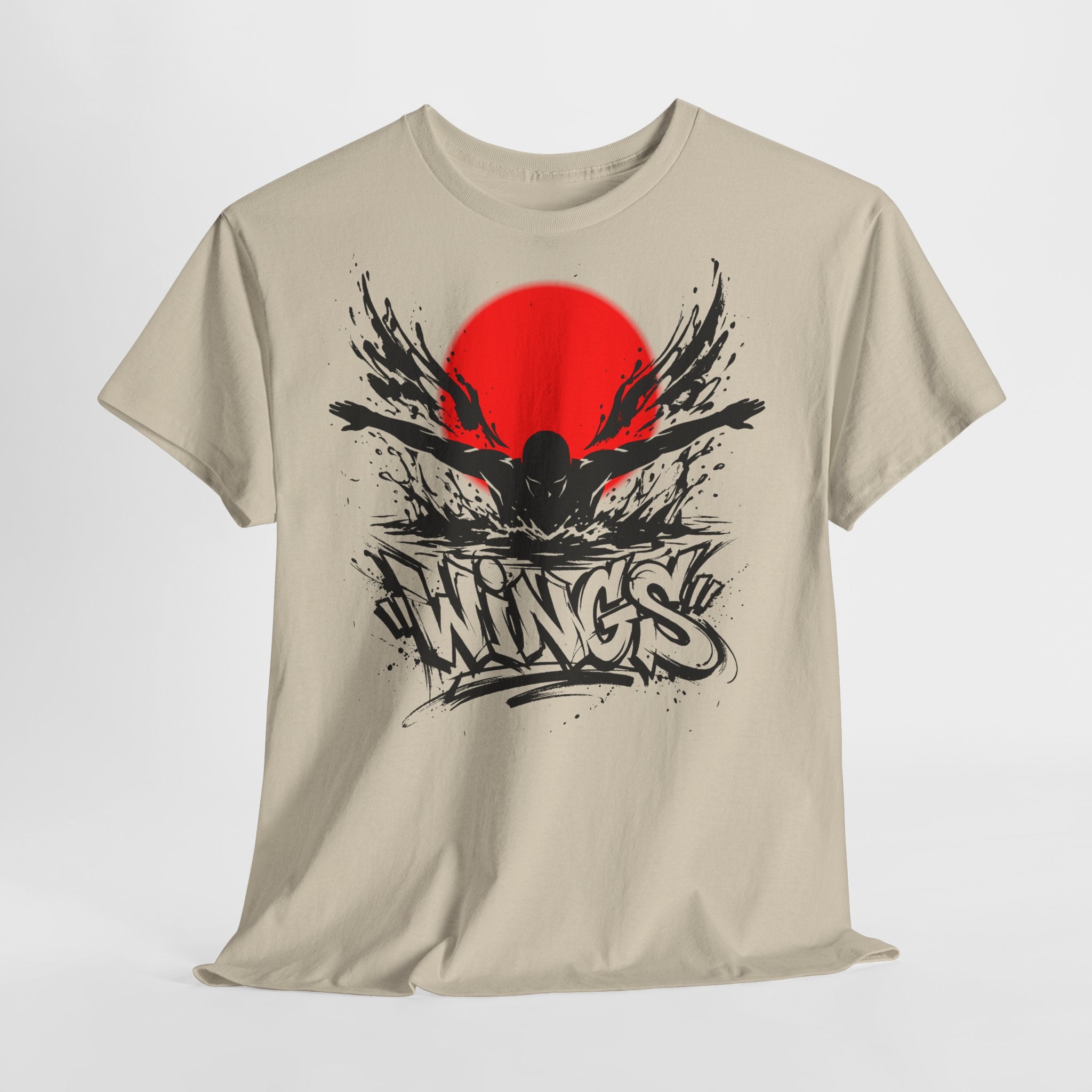 Schwimmen - WINGS (Delfin Schmetterling): Frontprint, Unisex T-Shirt