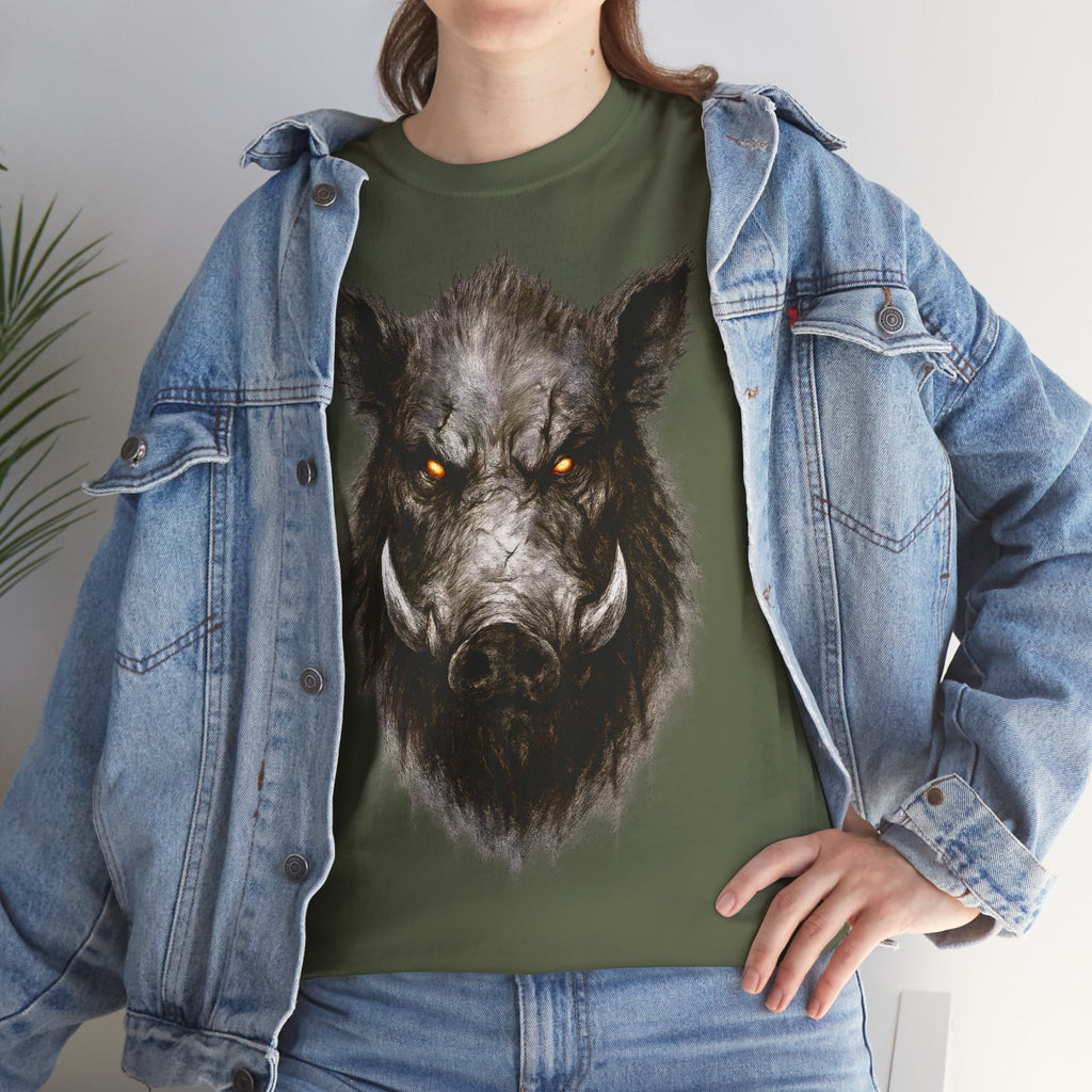 Keiler: Frontprint, Unisex T-Shirt - Animal-Collection