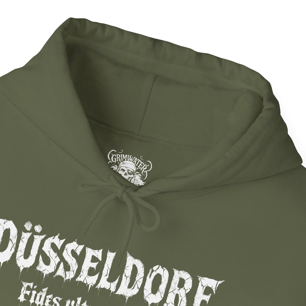 Düsseldorf Front-/Backprint - Fides ultra mortem!  Leo, Anchor, Fides: Grimwater-Edition - Hoodie