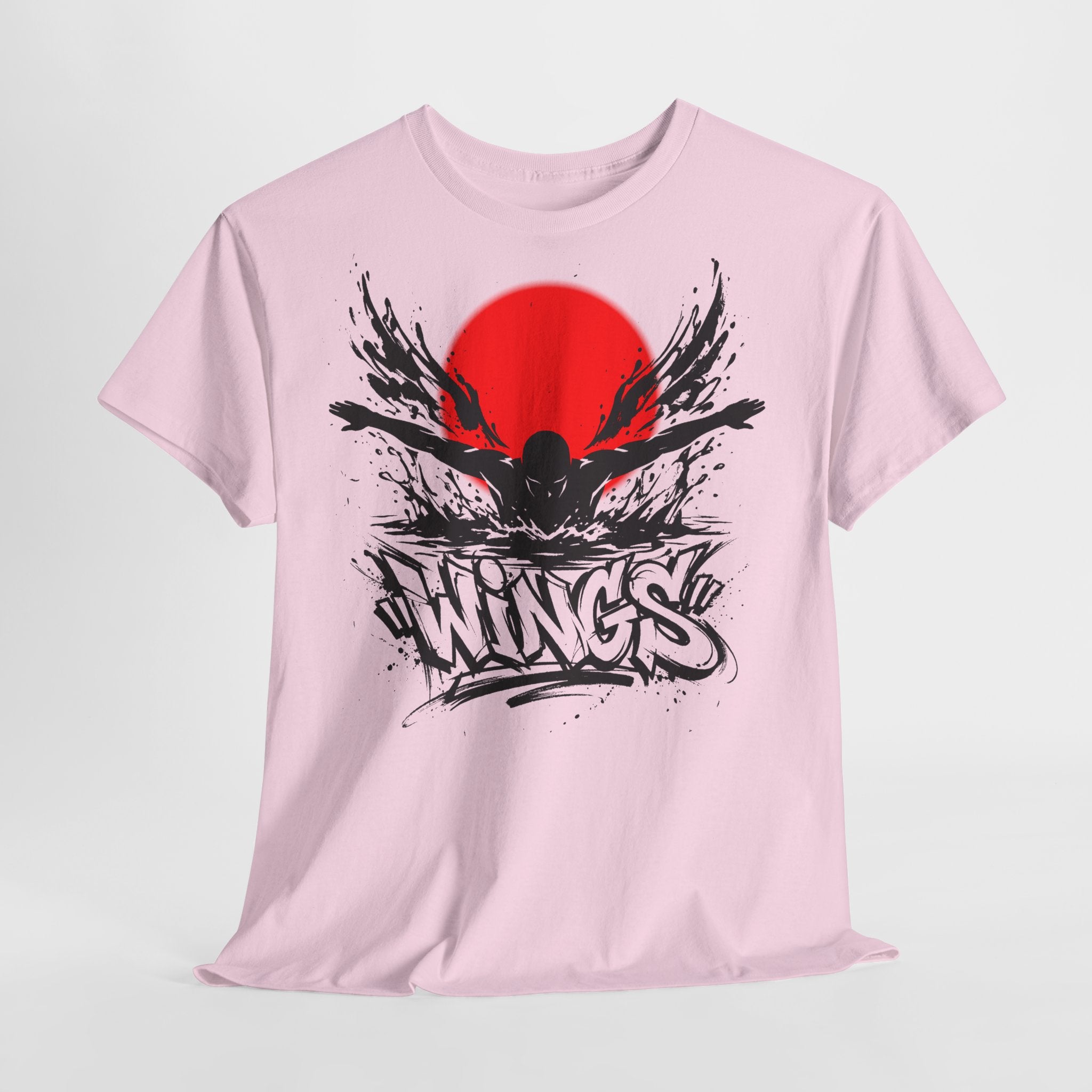 Schwimmen - WINGS (Delfin Schmetterling): Frontprint, Unisex T-Shirt