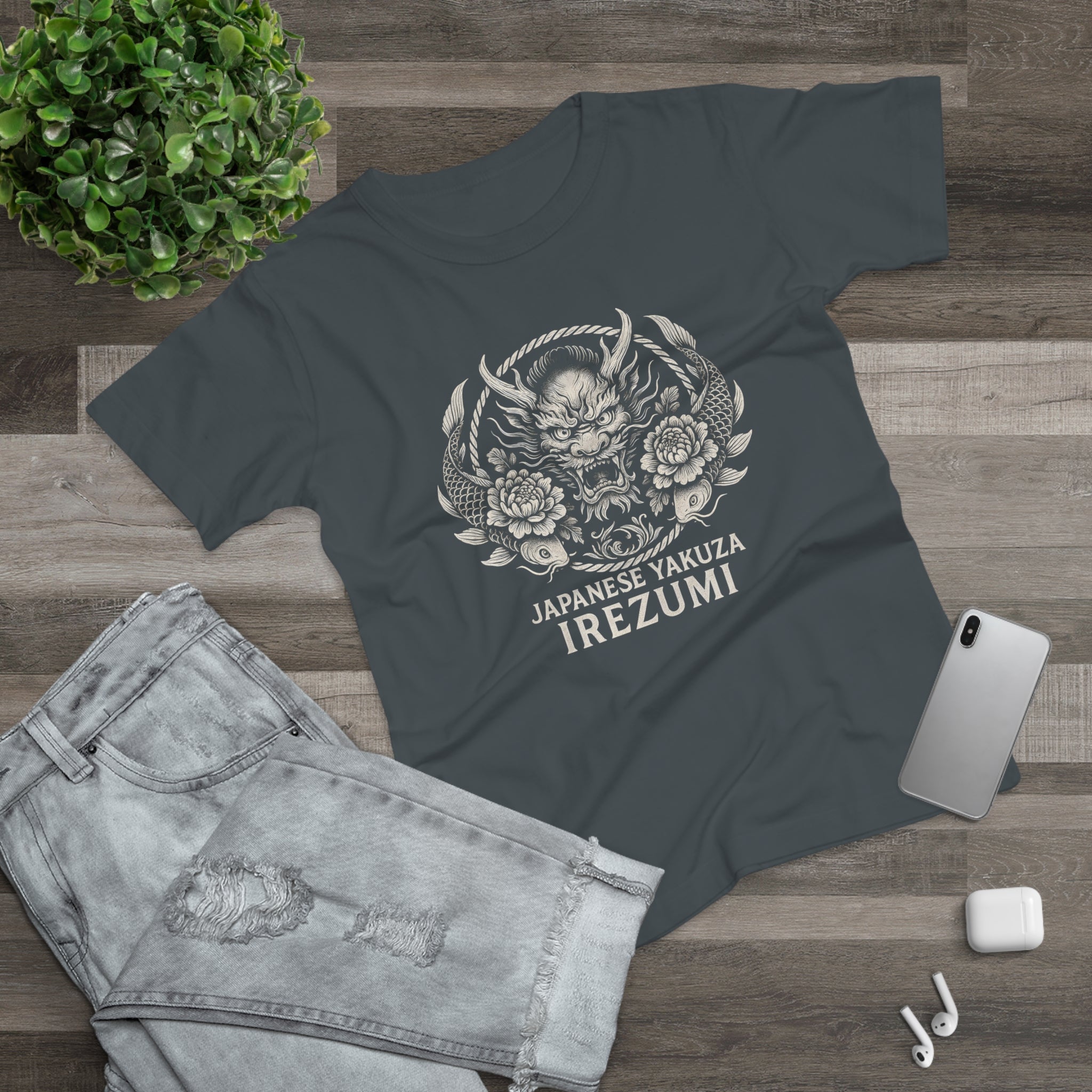 Japanese Yakuza Irezumi Tee... Ink you don't mess with! Frontprint, Womens' T-Shirt