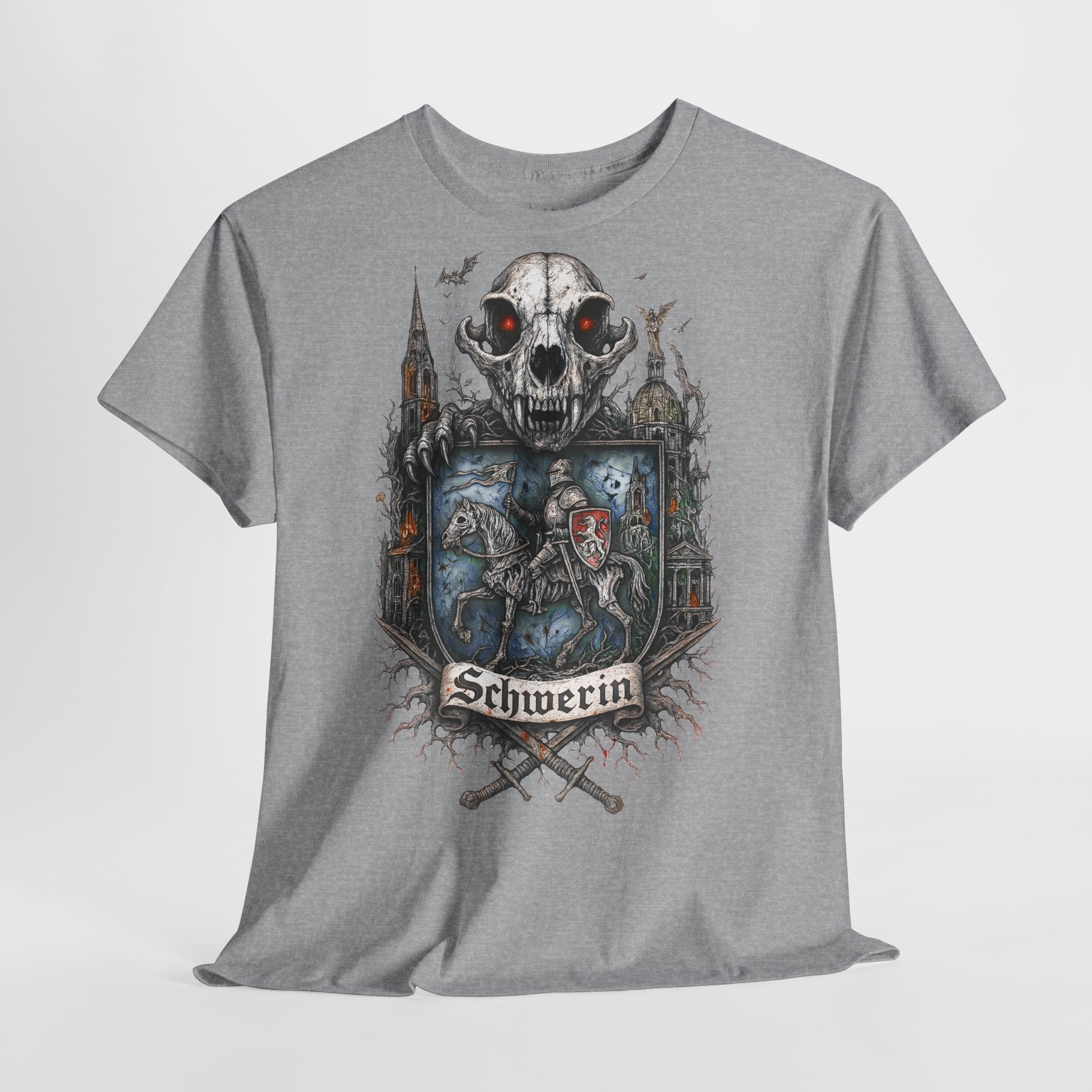 Schwerin: Frontprint, Unisex T-Shirt **Grimwater-Edition**